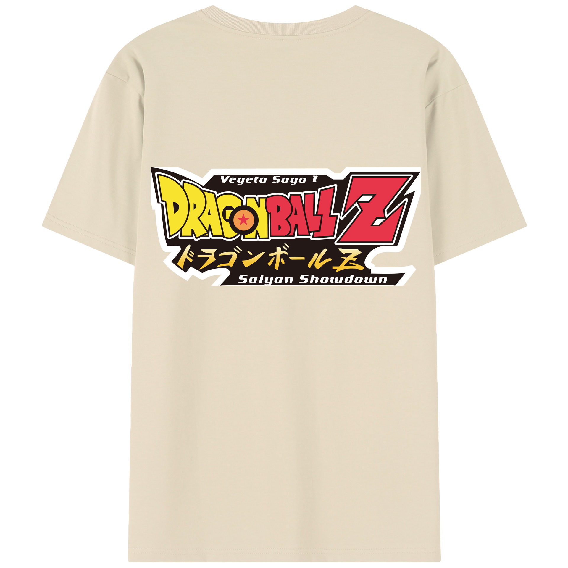 （画像用） ドラゴンボール DRAGON BALL 綿100％半袖Tシャツ（背面プリント）