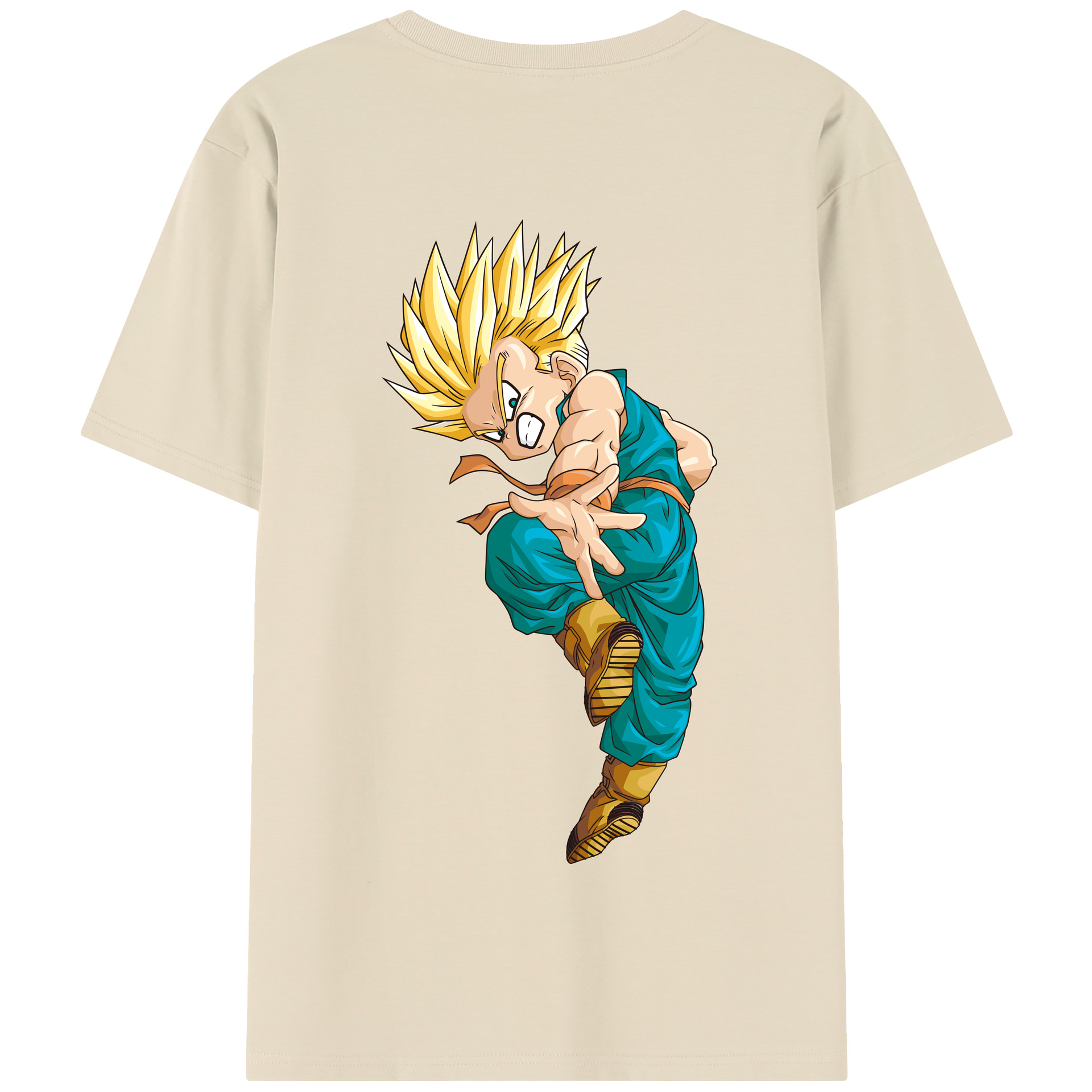 （画像用） ドラゴンボール DRAGON BALL 綿100％半袖Tシャツ（背面プリント）