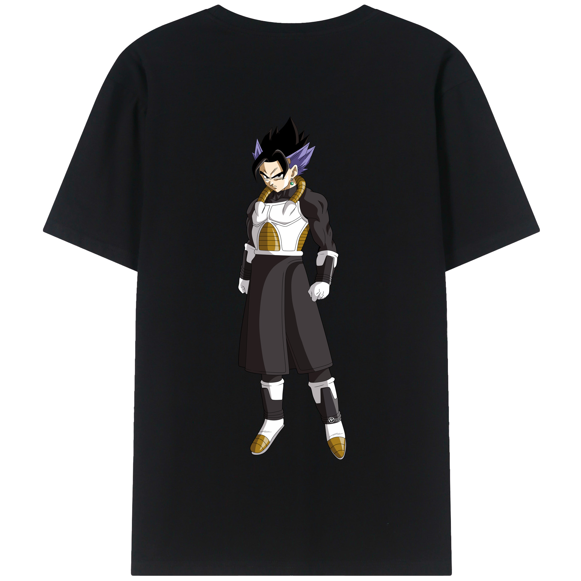 （画像用） ドラゴンボール ベジット DRAGON BALL Vegetto 綿100％半袖Tシャツ（背面プリント）
