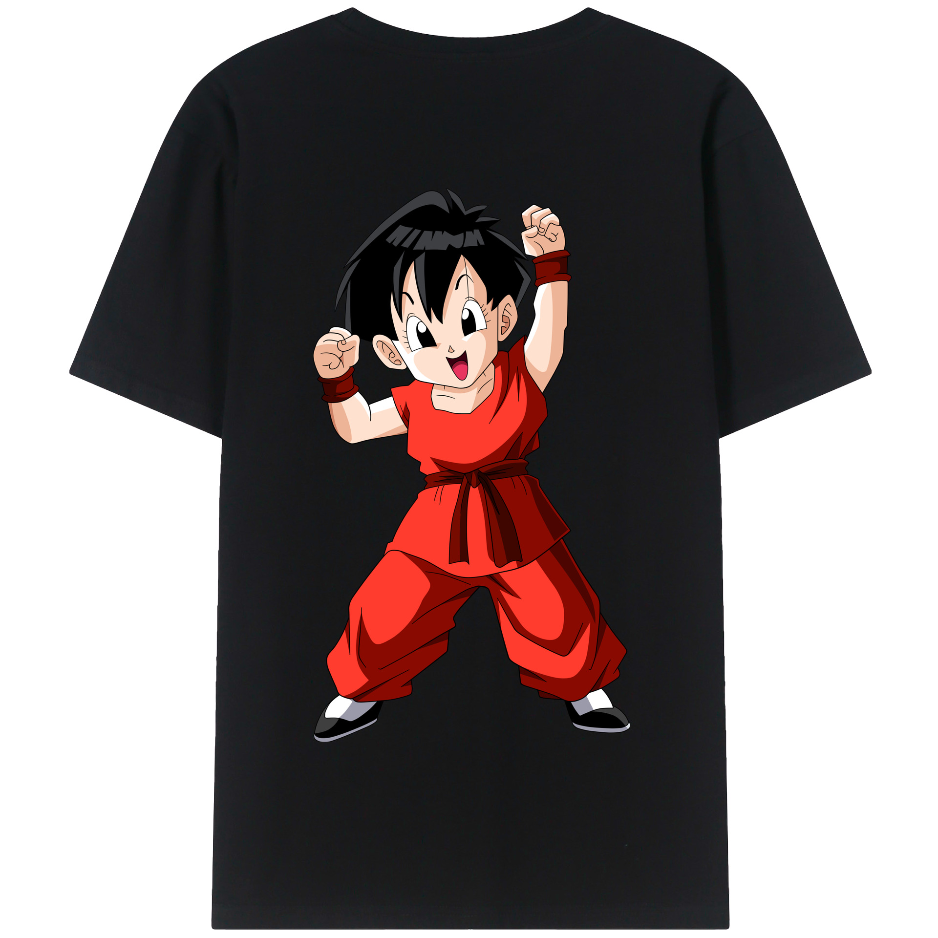 （画像用） ドラゴンボール パン DRAGON BALL Pan 綿100％半袖Tシャツ（背面プリント）