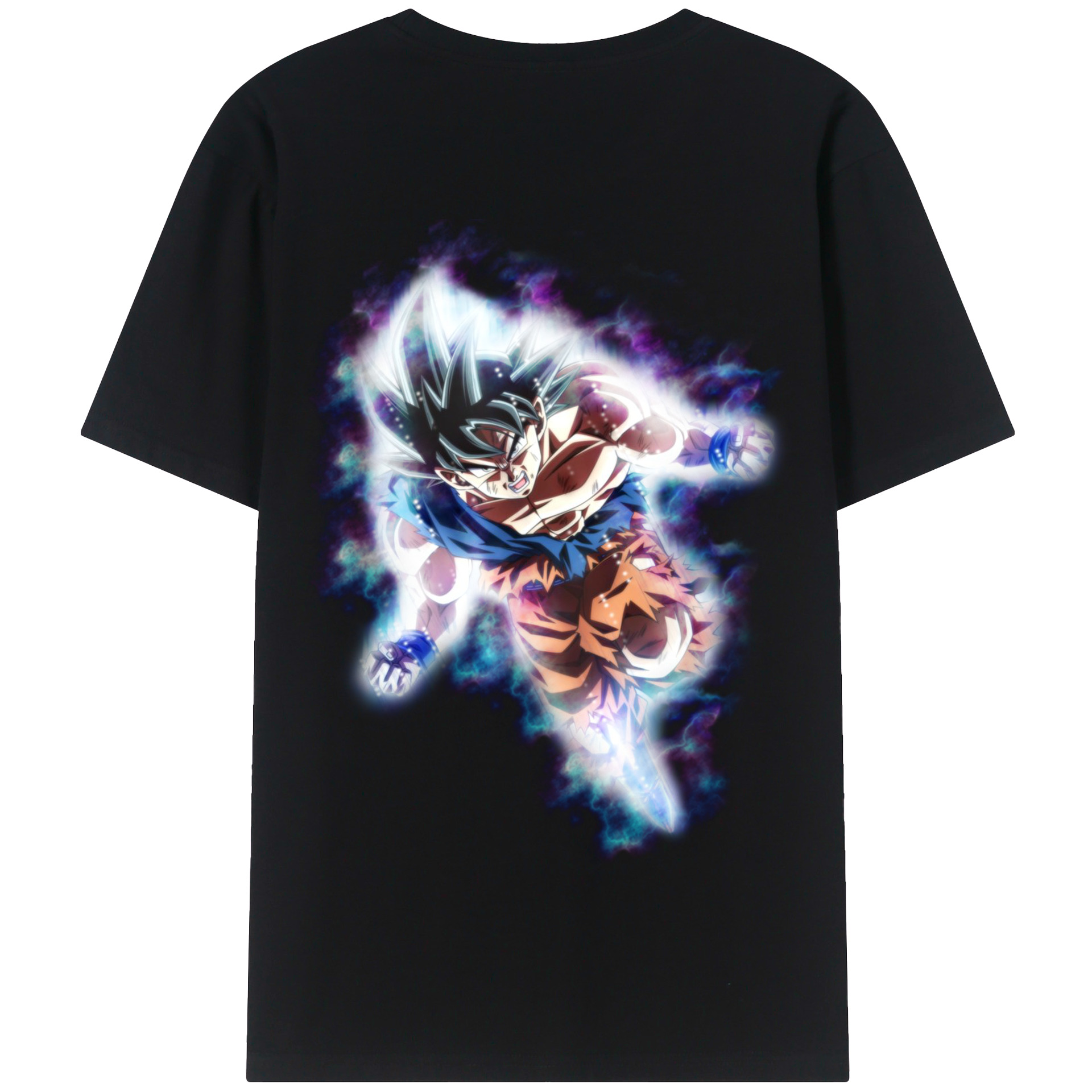 （画像用） ドラゴンボール 孫悟空（そん ごくう）Son Goku カカロット DRAGON BALL Kakarotto 綿100％半袖Tシャツ（背面プリント）