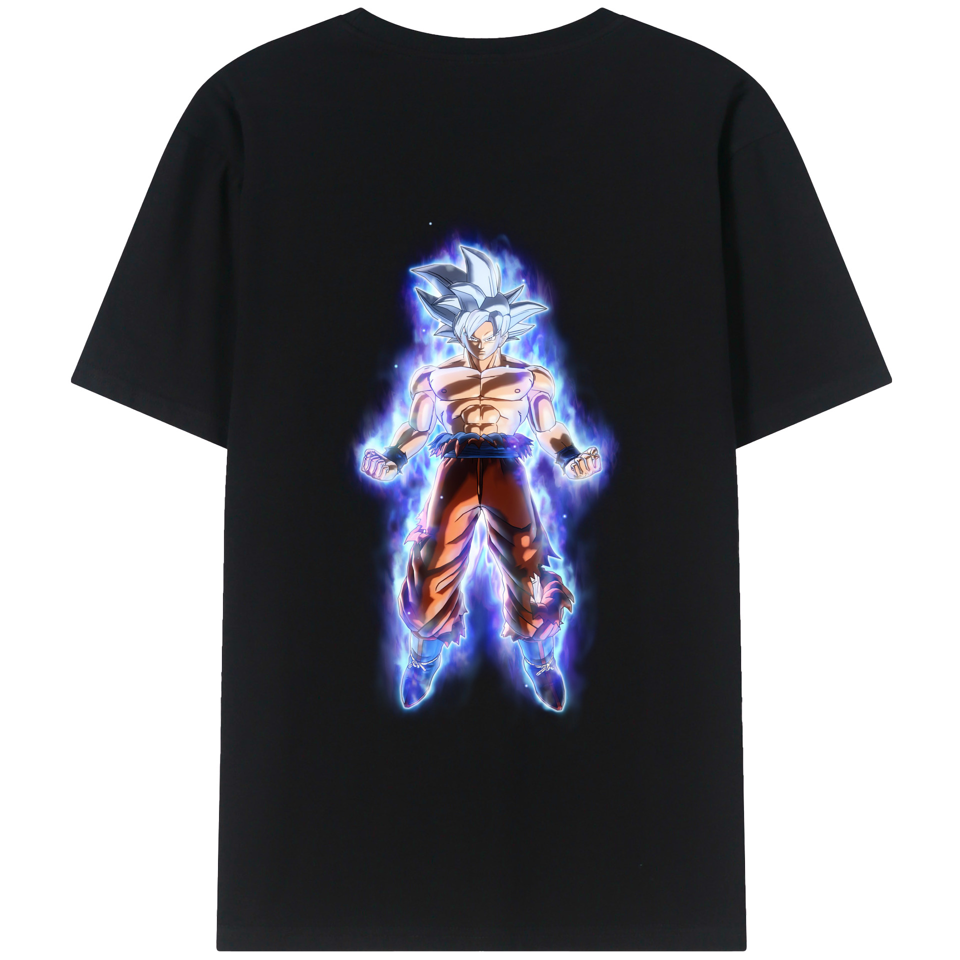 （画像用） ドラゴンボール 孫悟空（そん ごくう）Son Goku カカロット DRAGON BALL Kakarotto 綿100％半袖Tシャツ（背面プリント）