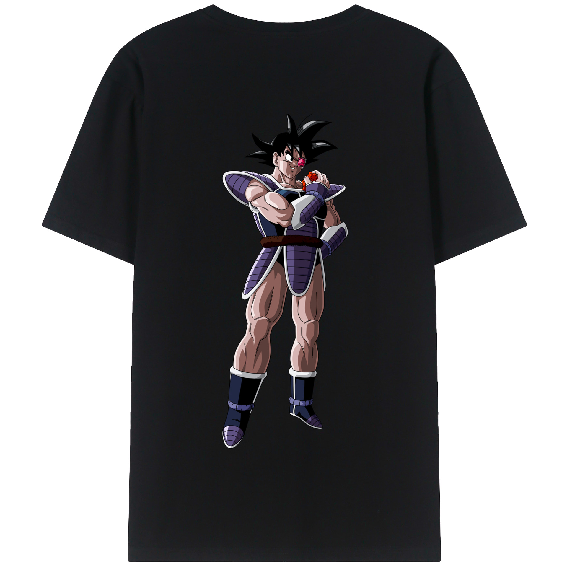 （画像用） ドラゴンボール 孫悟空（そん ごくう）Son Goku カカロット DRAGON BALL Kakarotto 綿100％半袖Tシャツ（背面プリント）