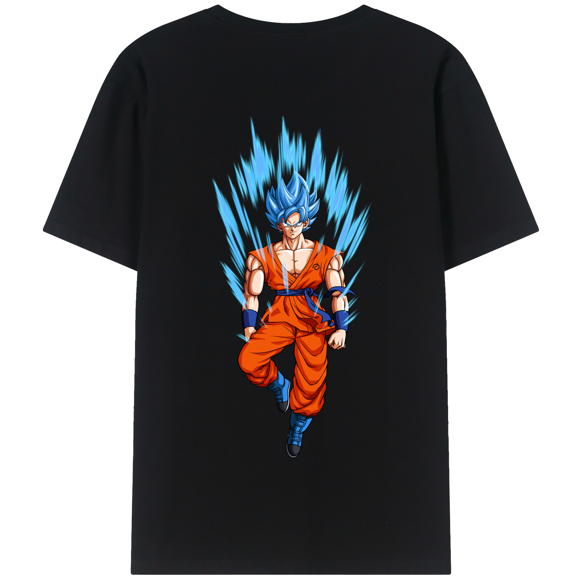 （画像用） ドラゴンボール 孫 悟飯（そんごはん）DRAGON BALL Son Gohan 綿100％半袖Tシャツ（背面プリント）
