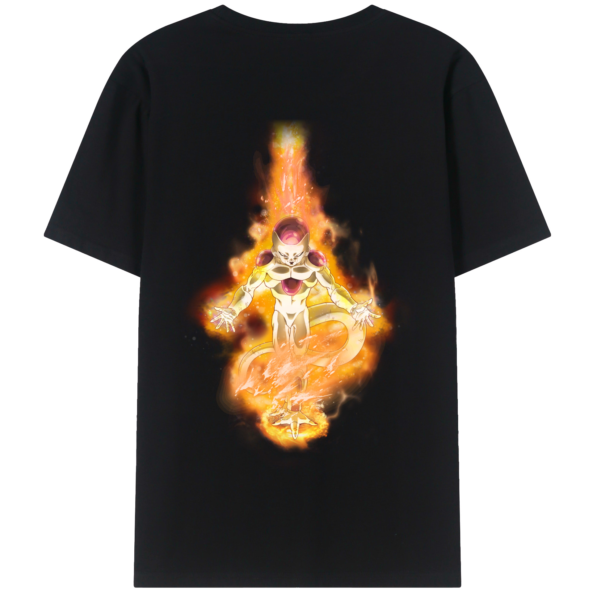 （画像用） ドラゴンボール フリーザ DRAGON BALL Frieza 綿100％半袖Tシャツ（背面プリント）
