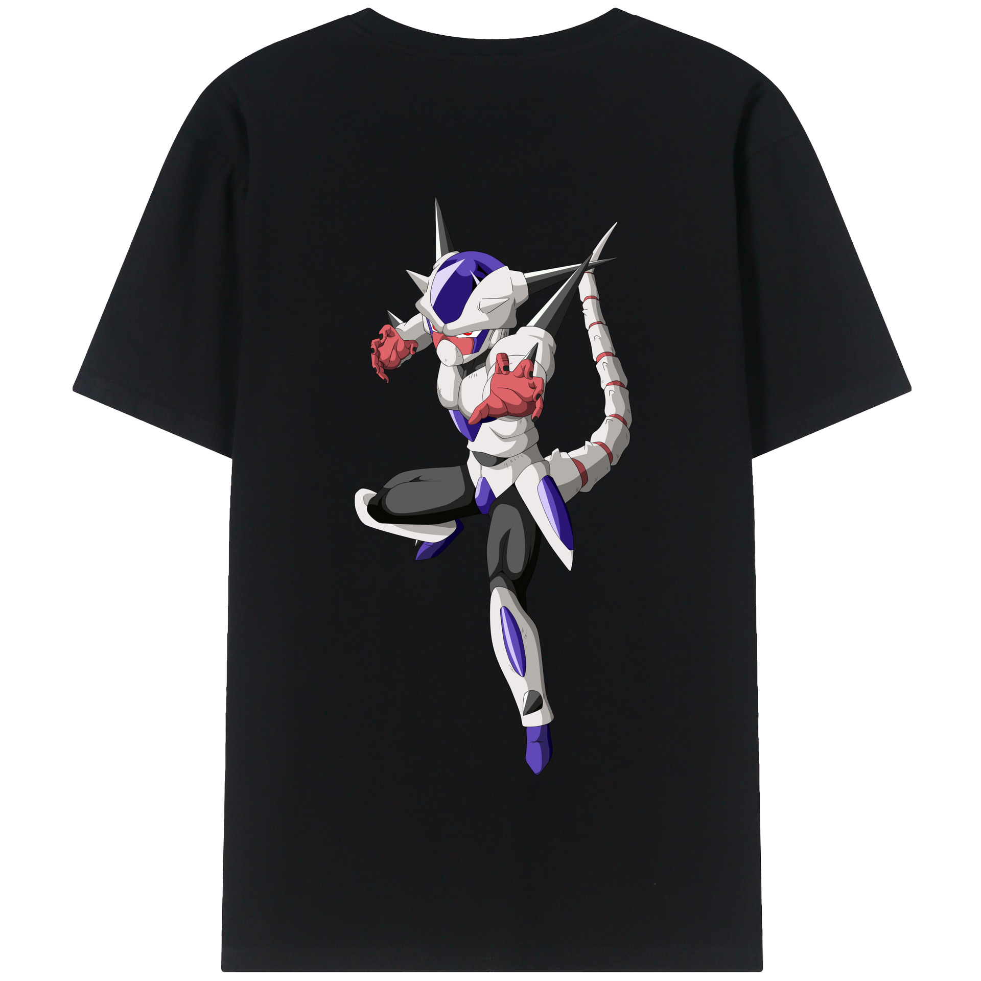 （画像用） ドラゴンボール クリーサ DRAGON BALL Kulisa 綿100％半袖Tシャツ（背面プリント）