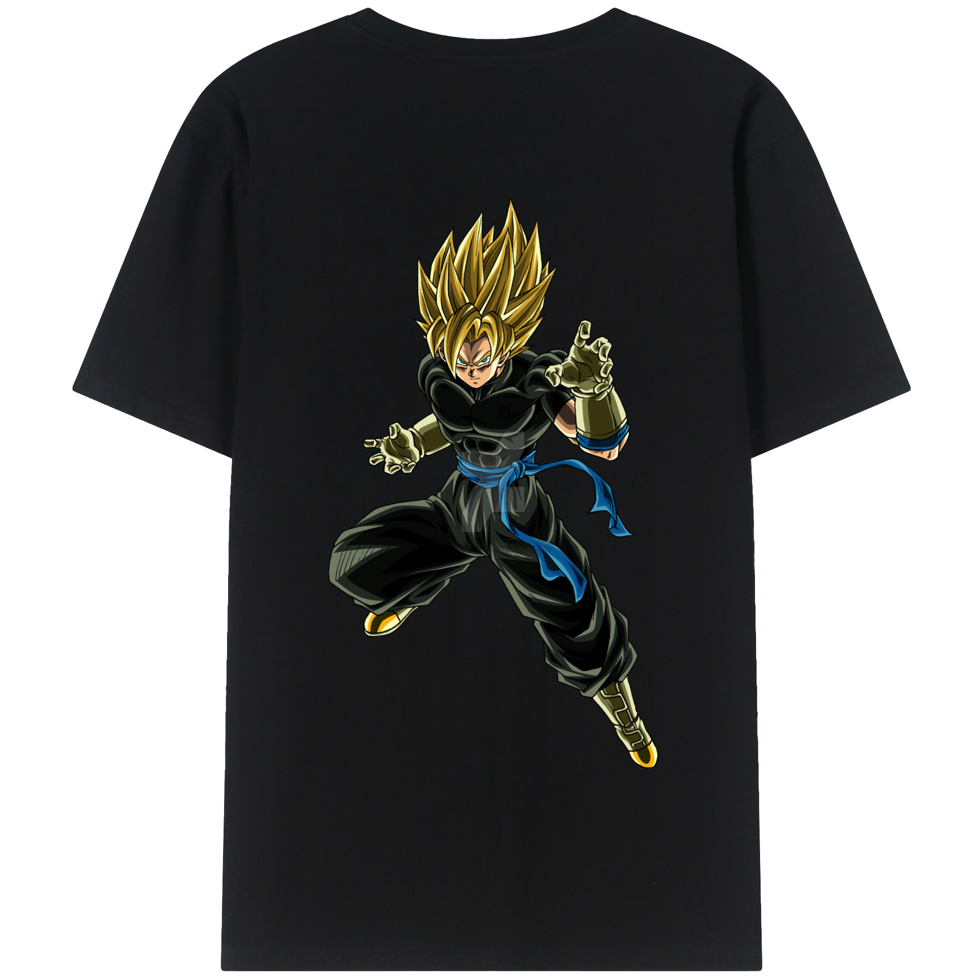 （画像用） ドラゴンボール ベジット DRAGON BALL Vegetto 綿100％半袖Tシャツ（背面プリント）