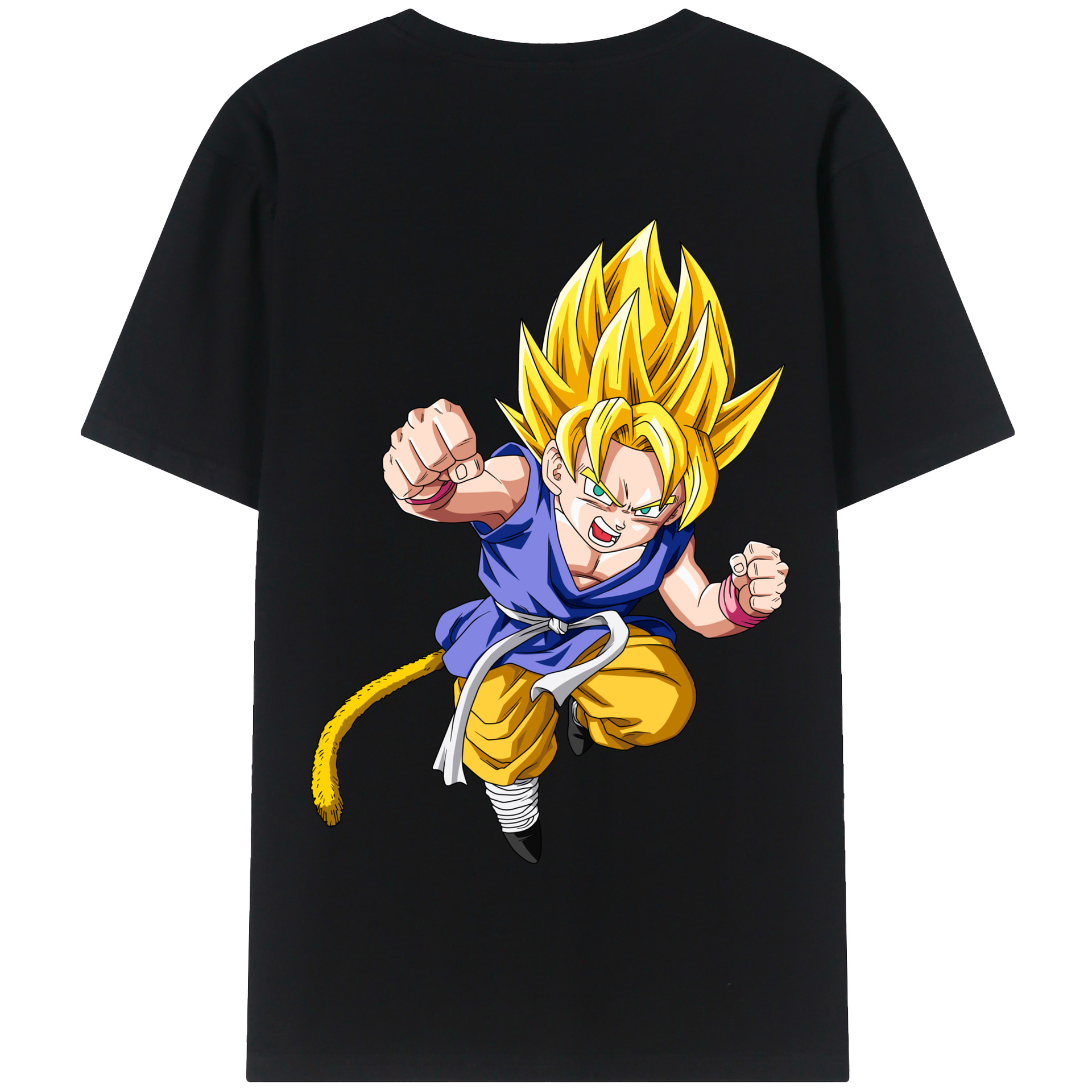 （画像用） ドラゴンボール ベジット DRAGON BALL Vegetto 綿100％半袖Tシャツ（背面プリント）