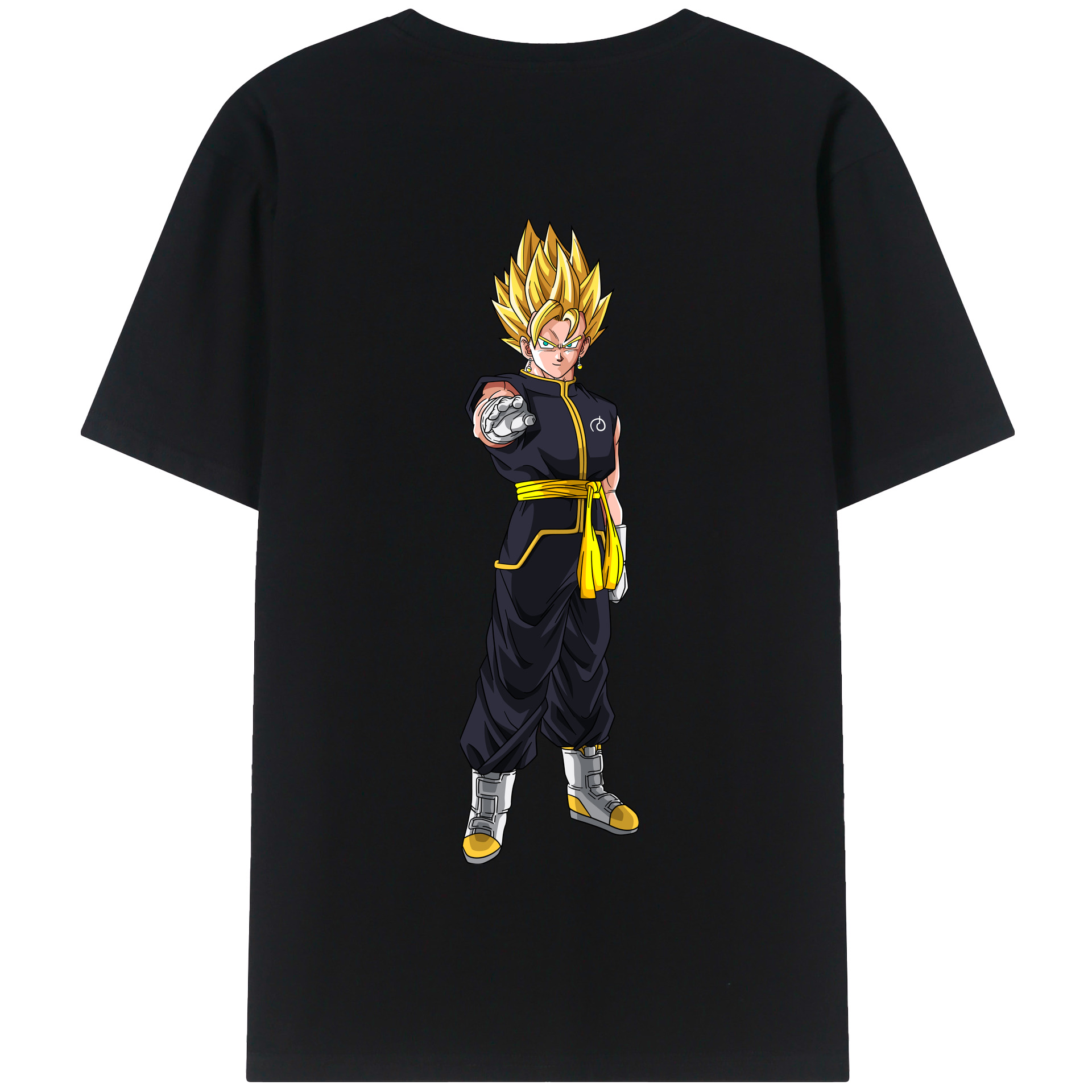 （画像用） ドラゴンボール ベジット DRAGON BALL Vegetto 綿100％半袖Tシャツ（背面プリント）