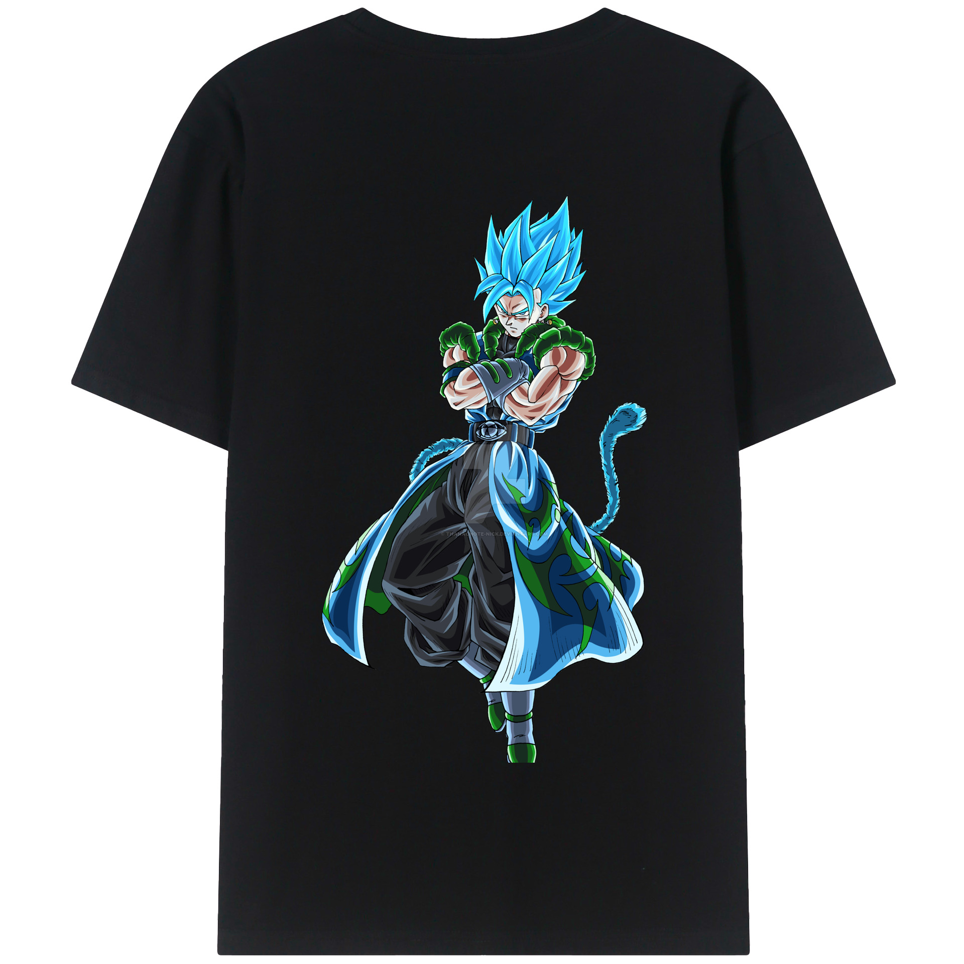 （画像用） ドラゴンボール ベジット DRAGON BALL Vegetto 綿100％半袖Tシャツ（背面プリント）