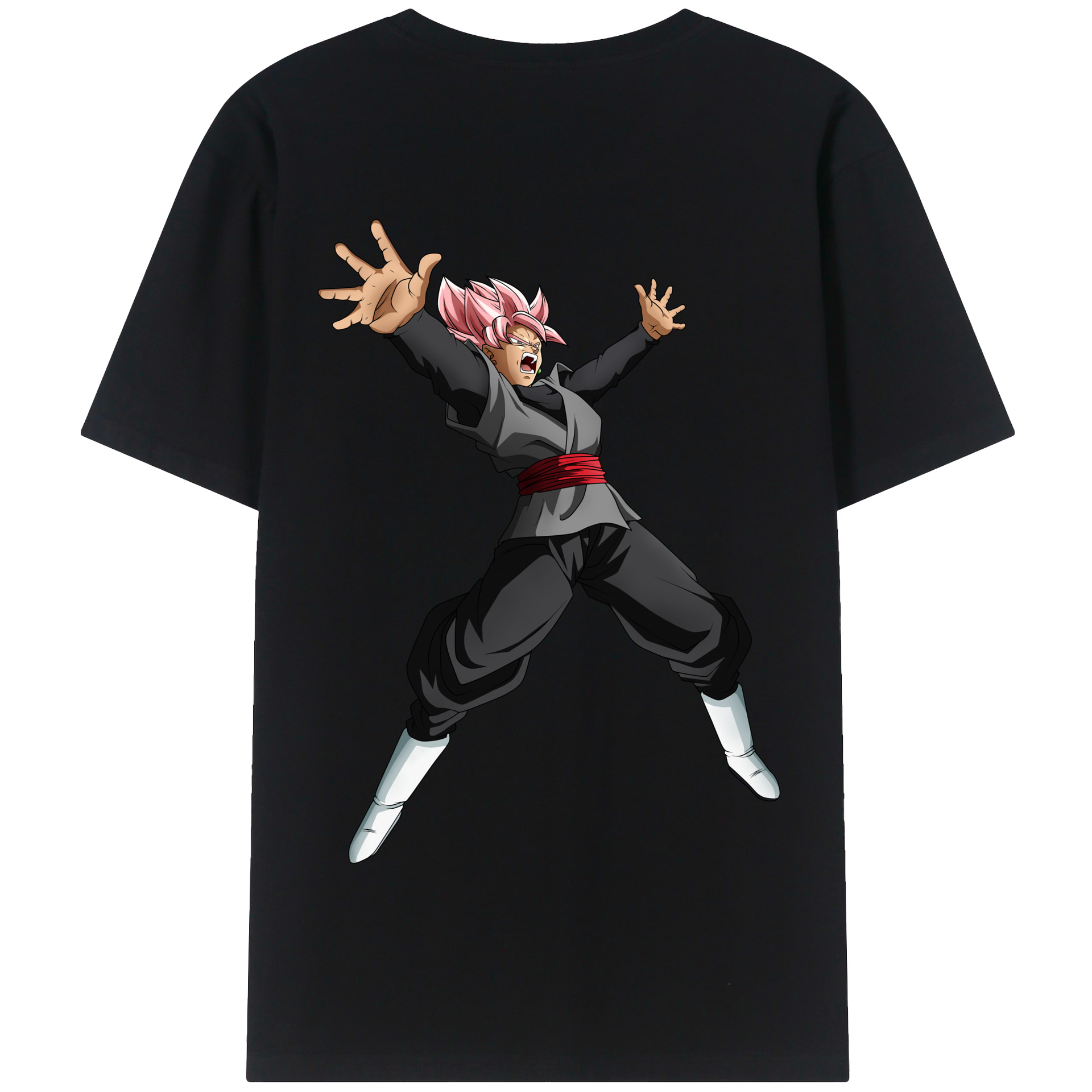 （画像用） ドラゴンボール ベジット DRAGON BALL Vegetto 綿100％半袖Tシャツ（背面プリント）