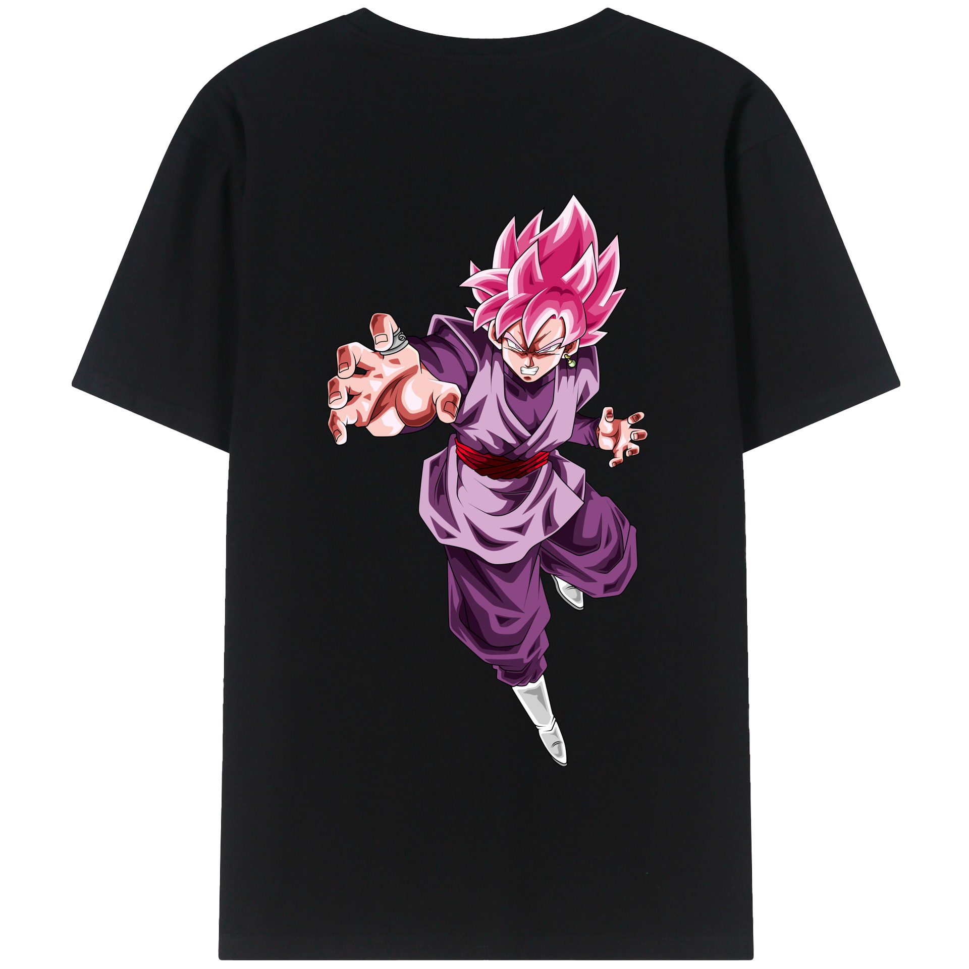 （画像用） ドラゴンボール ベジット DRAGON BALL Vegetto 綿100％半袖Tシャツ（背面プリント）