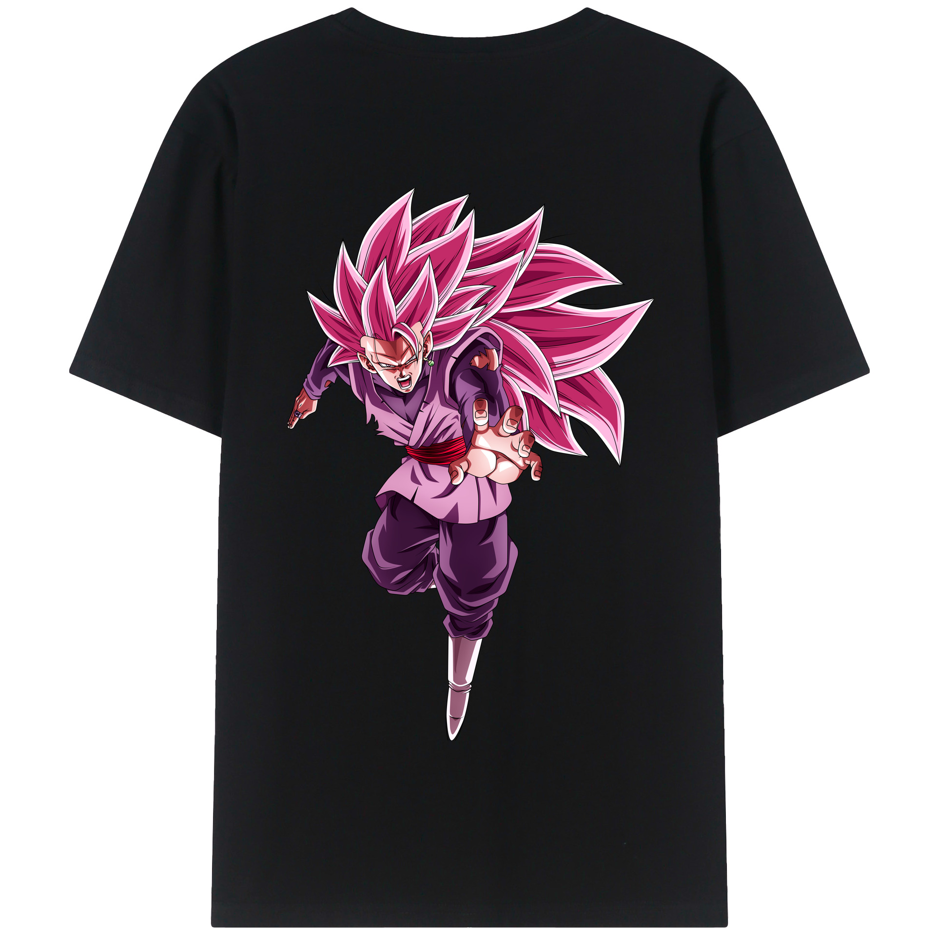（画像用） ドラゴンボール ベジット DRAGON BALL Vegetto 綿100％半袖Tシャツ（背面プリント）