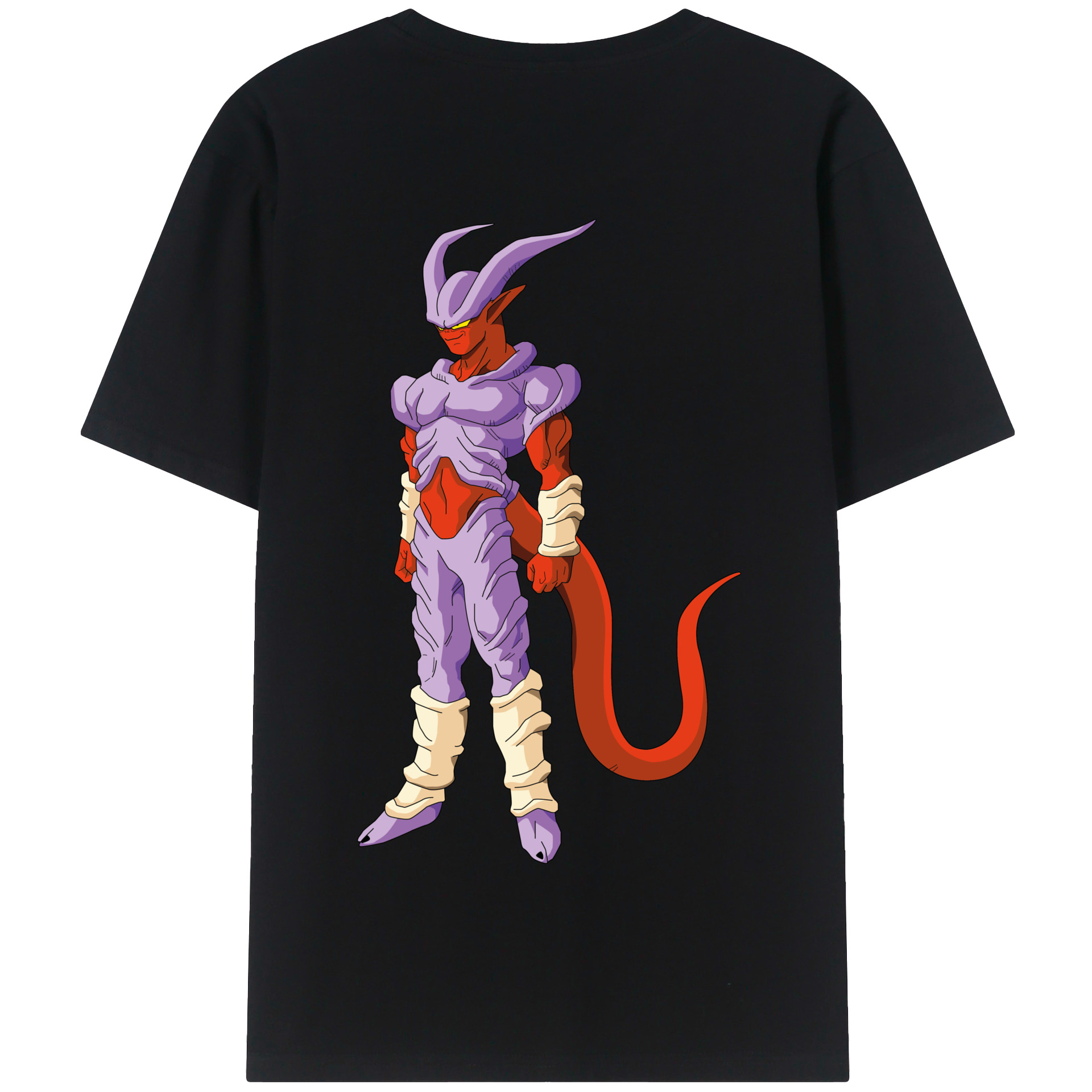 （画像用） ドラゴンボール ジャネンバ DRAGON BALL Janemba 綿100％半袖Tシャツ（背面プリント）