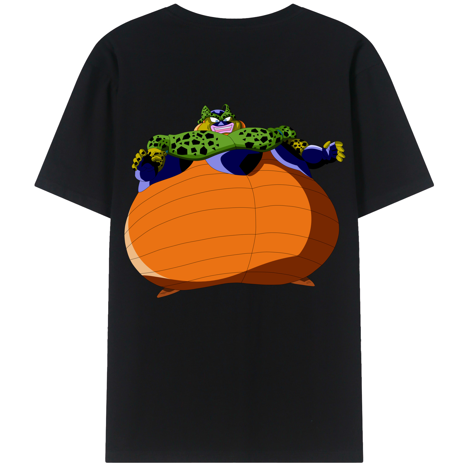 （画像用） ドラゴンボール セル DRAGON BALL Cell 綿100％半袖Tシャツ（背面プリント）