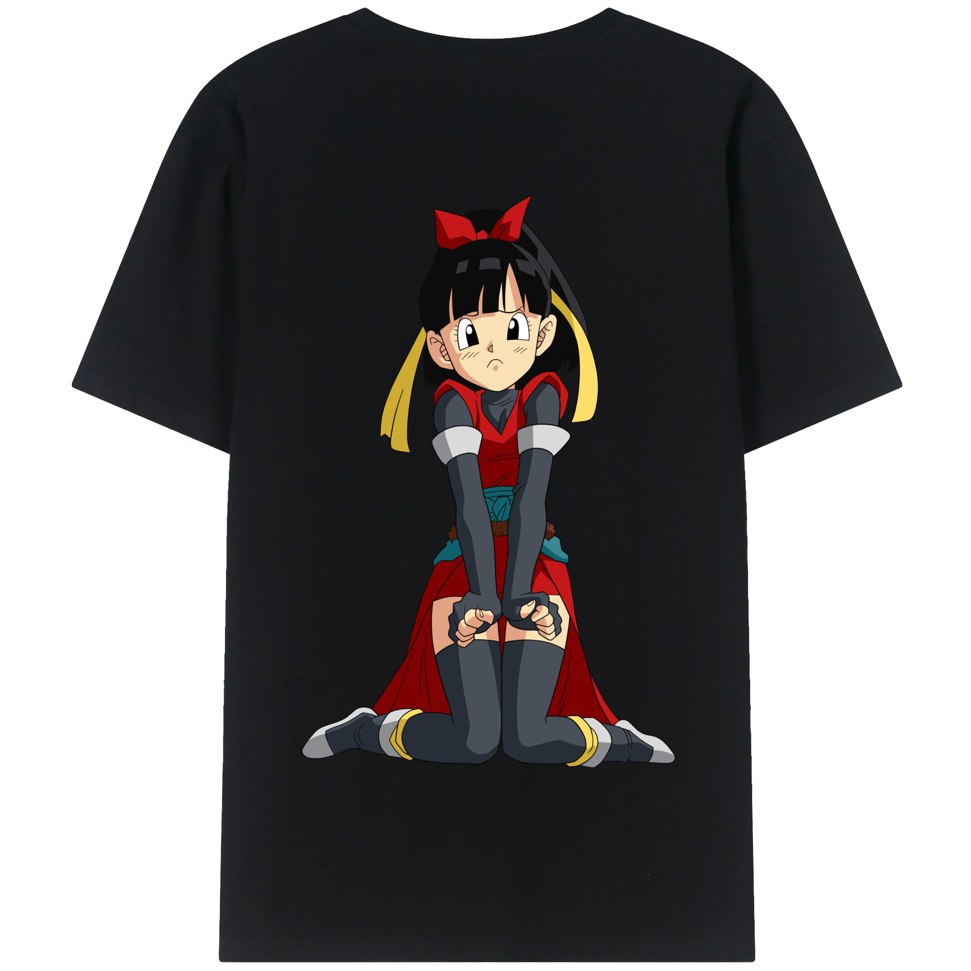 （画像用） ドラゴンボール パン DRAGON BALL Pan 綿100％半袖Tシャツ（背面プリント）