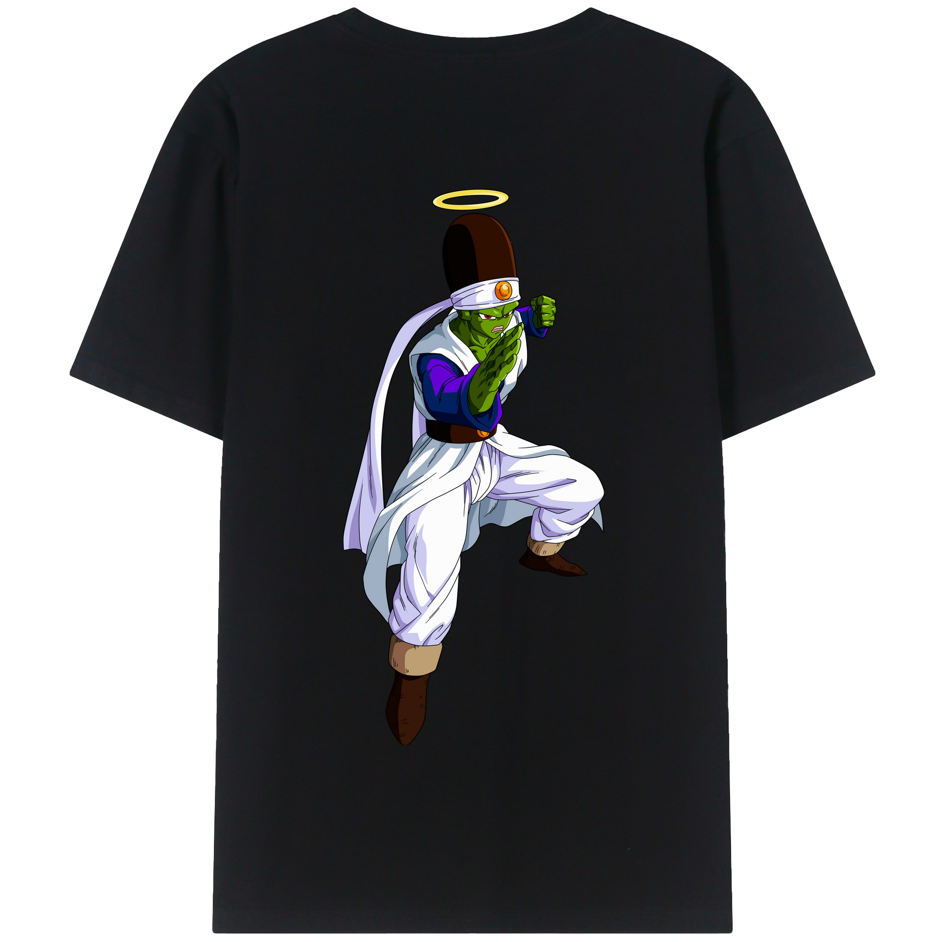 （画像用） ドラゴンボール パイクーハン DRAGON BALL Pikkon 綿100％半袖Tシャツ（背面プリント）