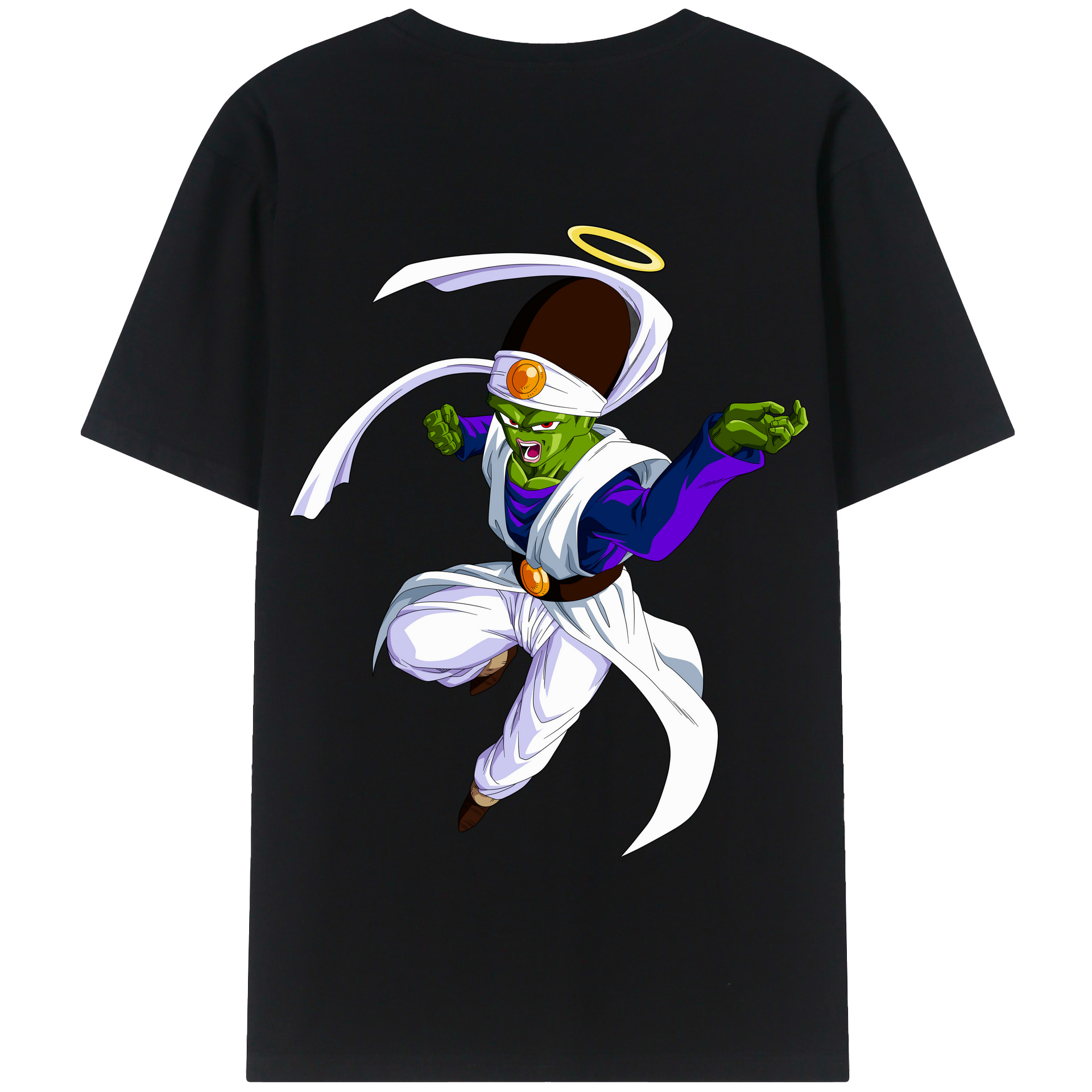 （画像用） ドラゴンボール パイクーハン DRAGON BALL Pikkon 綿100％半袖Tシャツ（背面プリント）
