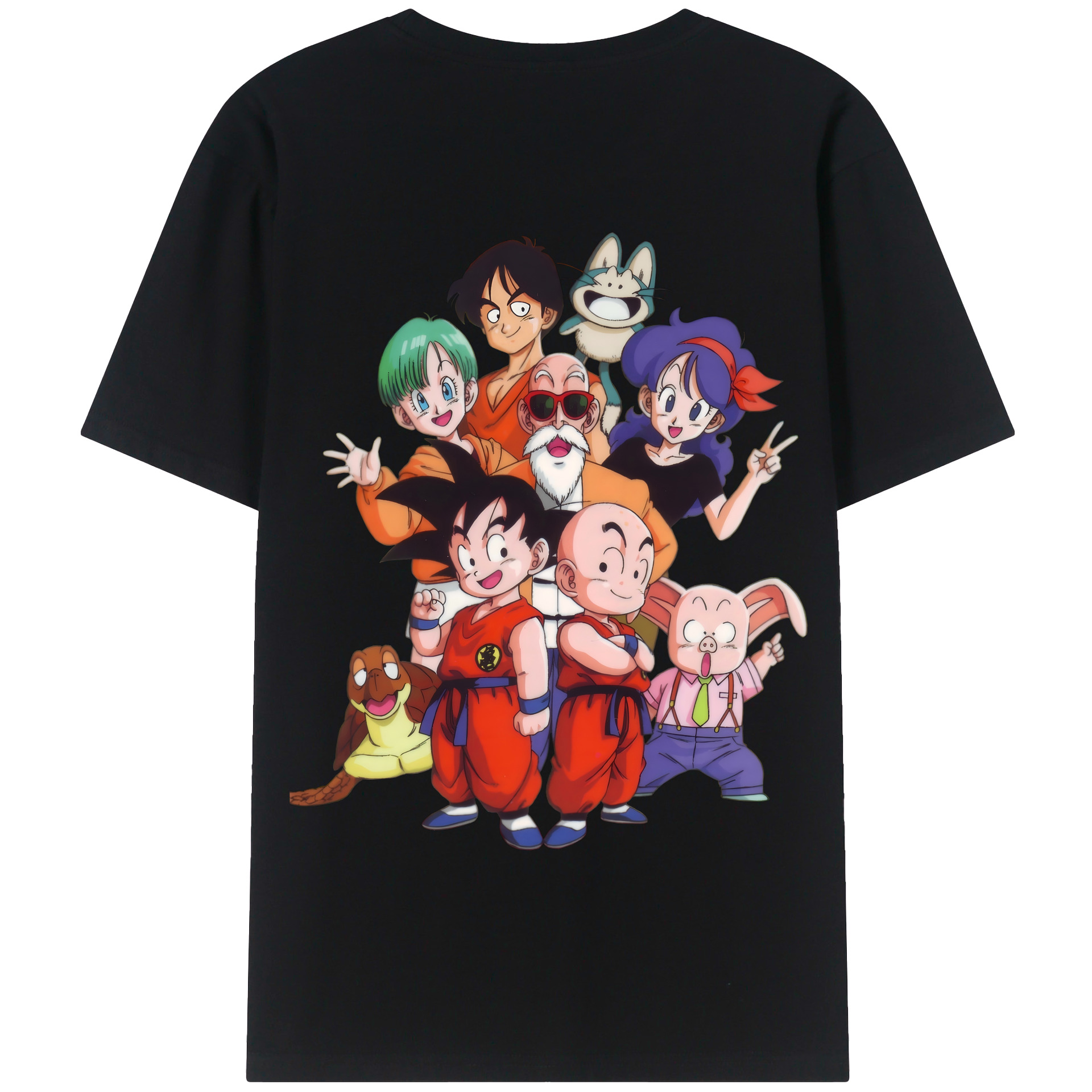 （画像用） ドラゴンボール DRAGON BALL 綿100％半袖Tシャツ（背面プリント）