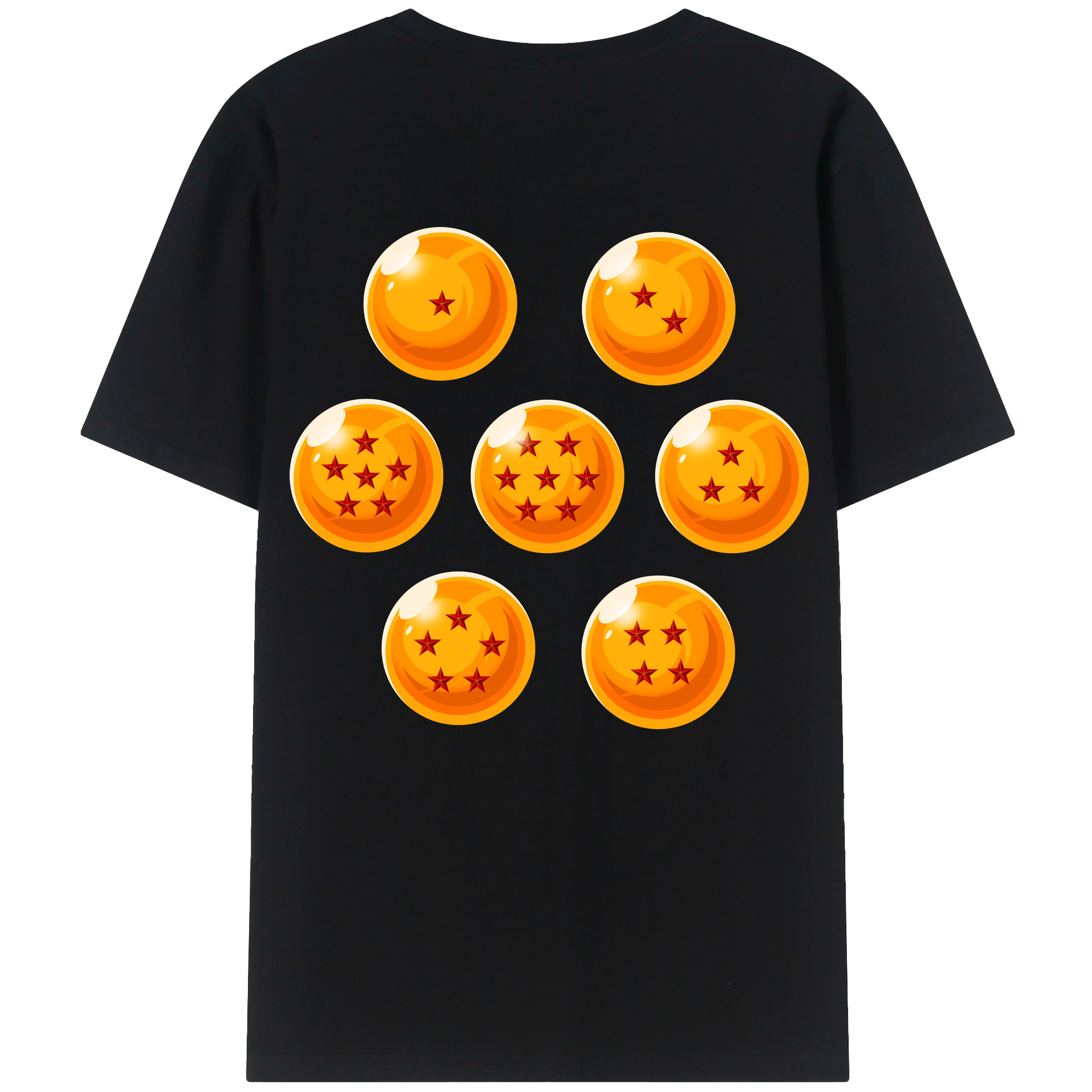 （画像用） ドラゴンボール DRAGON BALL 綿100％半袖Tシャツ（背面プリント）