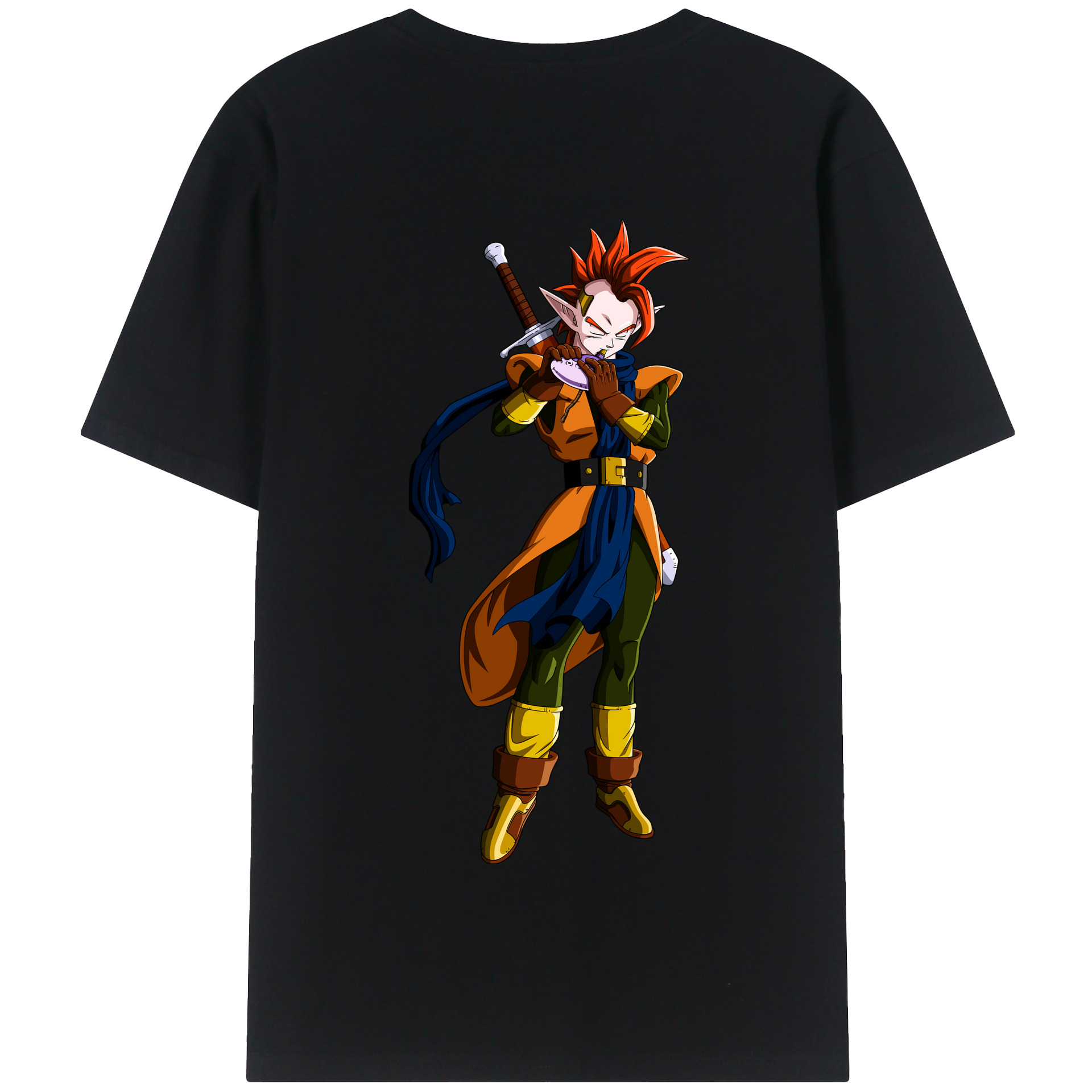 （画像用） ドラゴンボール DRAGON BALL 綿100％半袖Tシャツ（背面プリント）