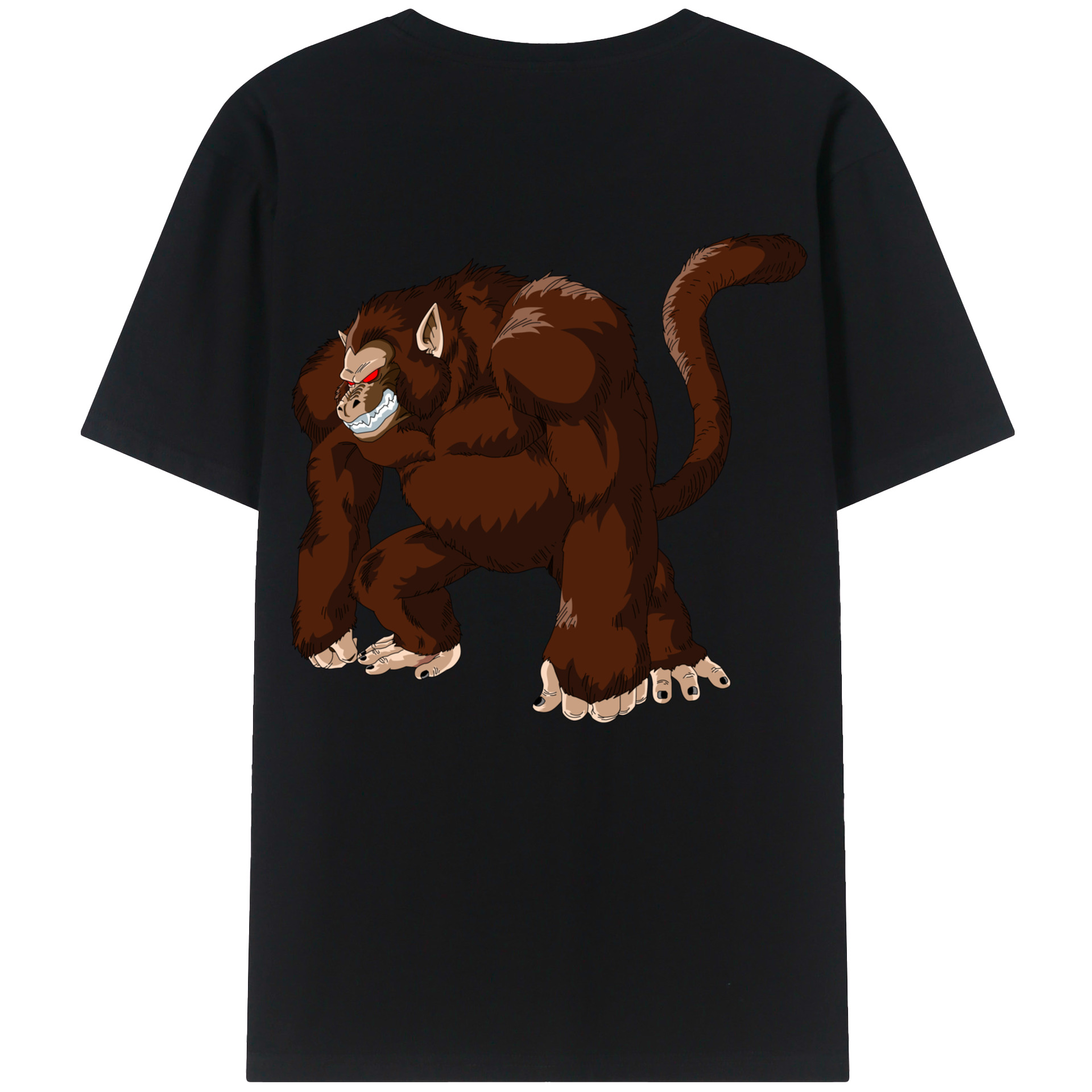 （画像用） ドラゴンボール DRAGON BALL 綿100％半袖Tシャツ（背面プリント）