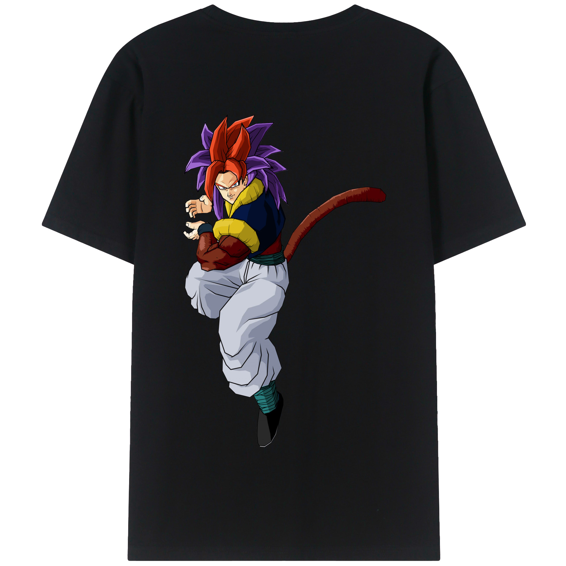 （画像用） ドラゴンボール DRAGON BALL 綿100％半袖Tシャツ（背面プリント）