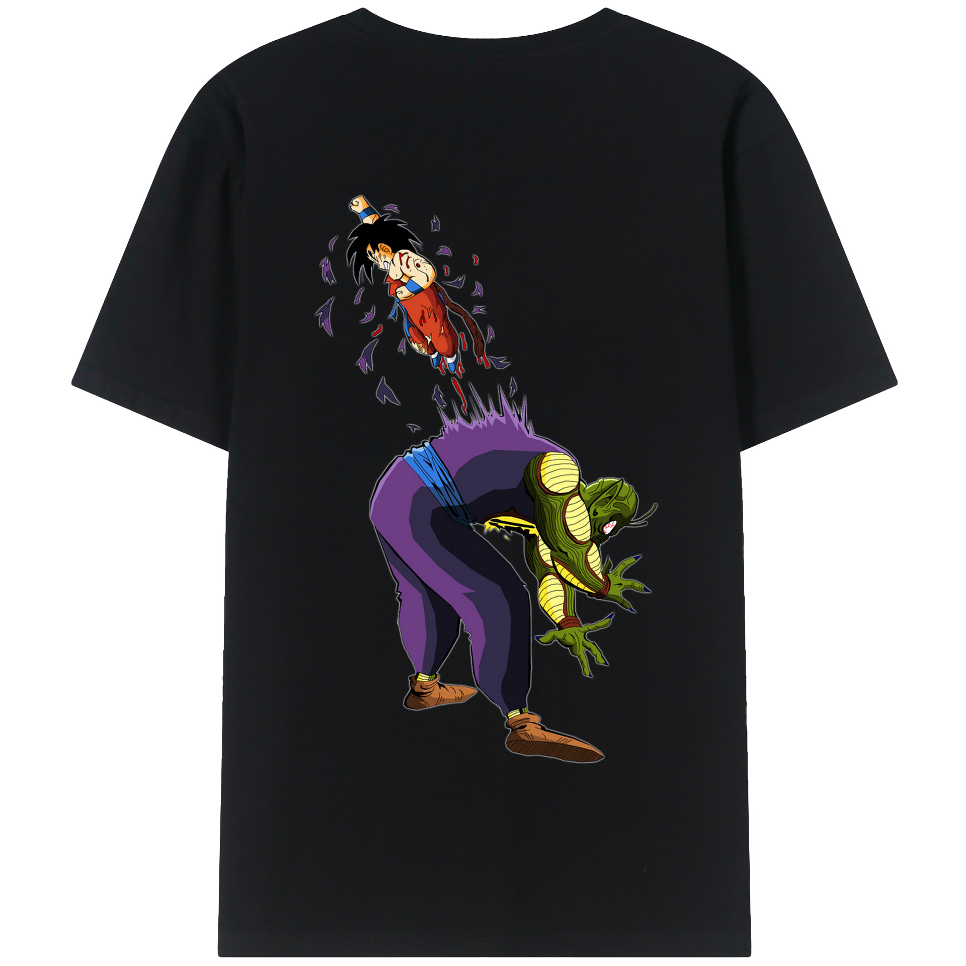 （画像用） ドラゴンボール DRAGON BALL 綿100％半袖Tシャツ（背面プリント）
