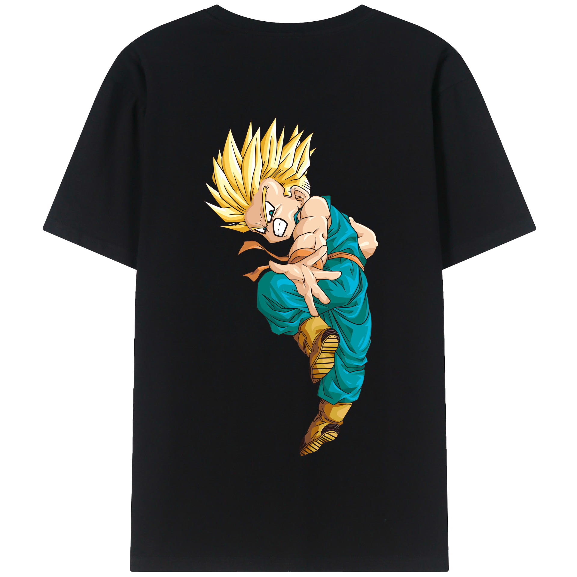 （画像用） ドラゴンボール DRAGON BALL 綿100％半袖Tシャツ（背面プリント）