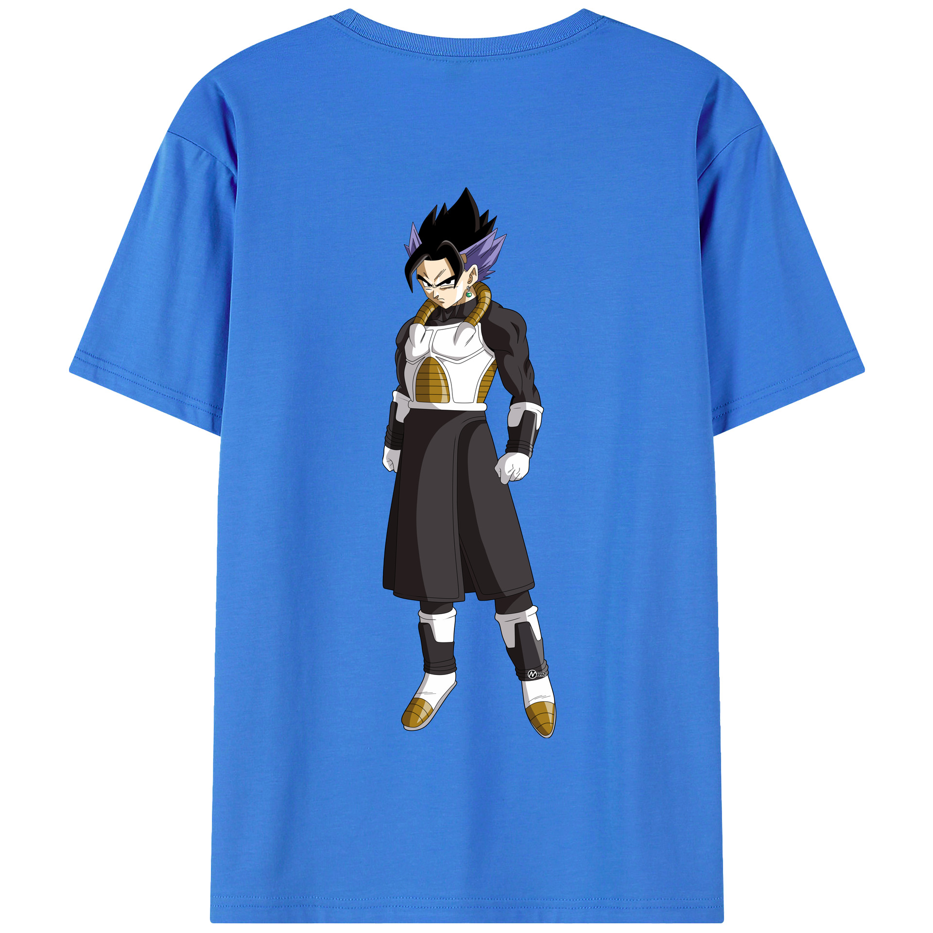 （画像用） ドラゴンボール ベジット DRAGON BALL Vegetto 綿100％半袖Tシャツ（背面プリント）