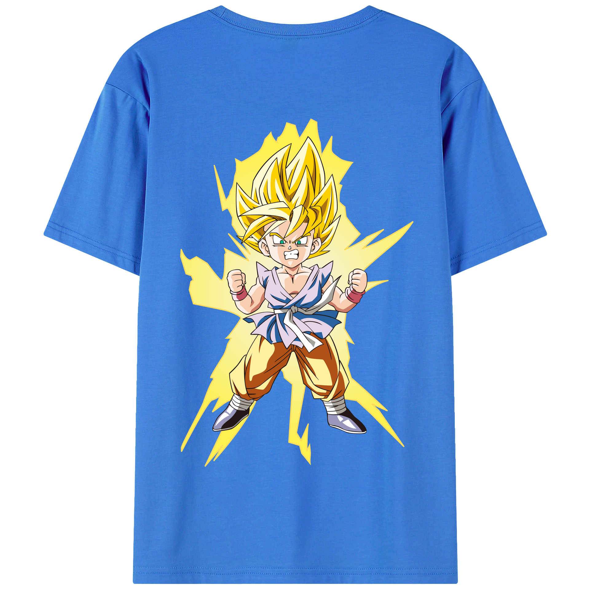 （画像用） ドラゴンボール ベジット DRAGON BALL Vegetto 綿100％半袖Tシャツ（背面プリント）