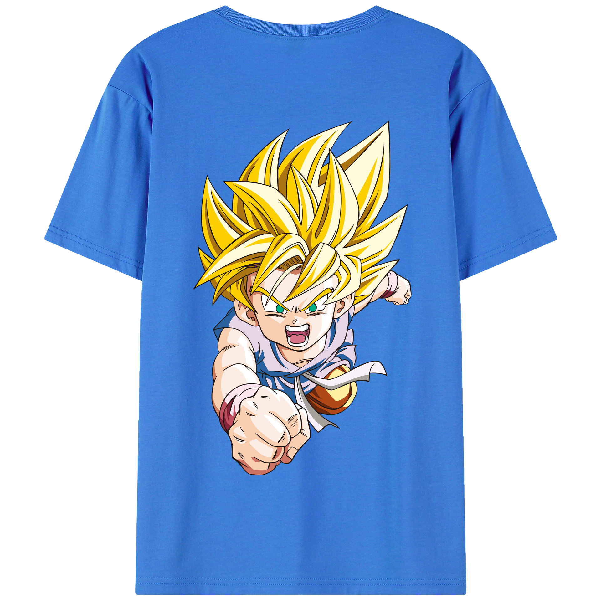 （画像用） ドラゴンボール ベジット DRAGON BALL Vegetto 綿100％半袖Tシャツ（背面プリント）