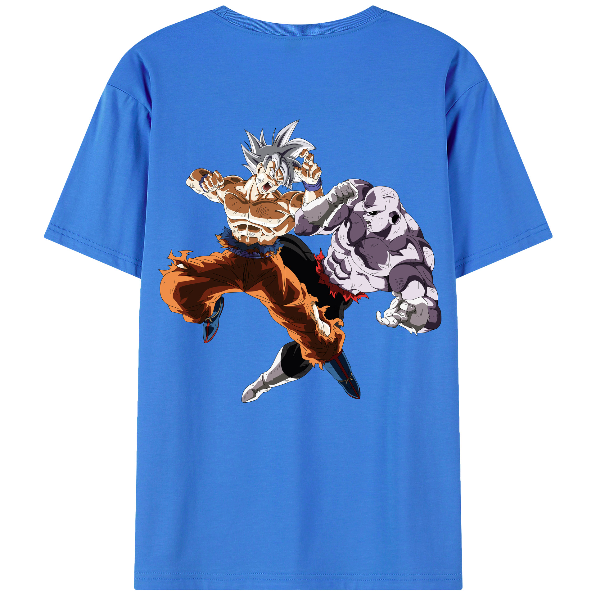 （画像用） ドラゴンボール 孫悟空（そん ごくう）Son Goku カカロット DRAGON BALL Kakarotto 綿100％半袖Tシャツ（背面プリント）