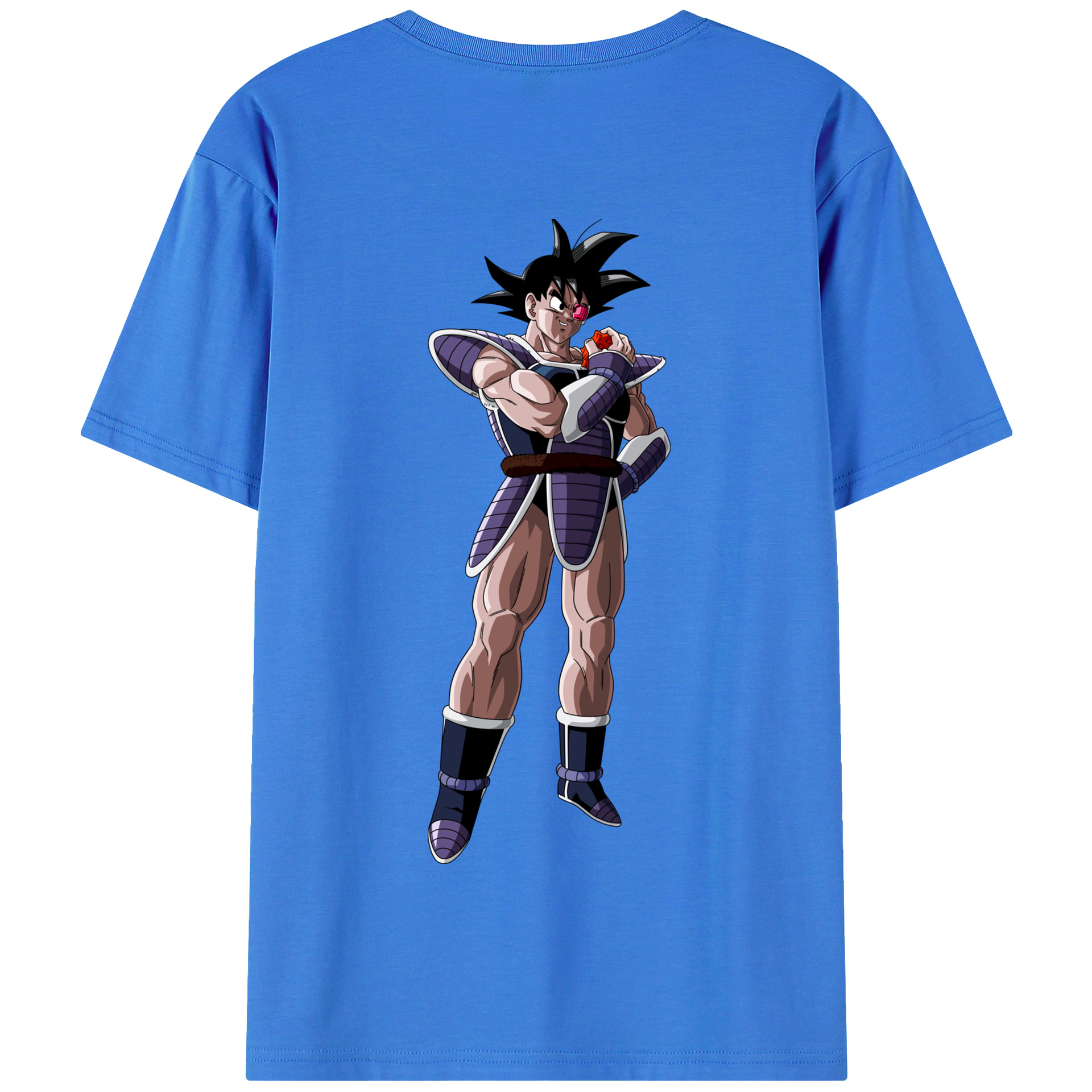 （画像用） ドラゴンボール 孫悟空（そん ごくう）Son Goku カカロット DRAGON BALL Kakarotto 綿100％半袖Tシャツ（背面プリント）