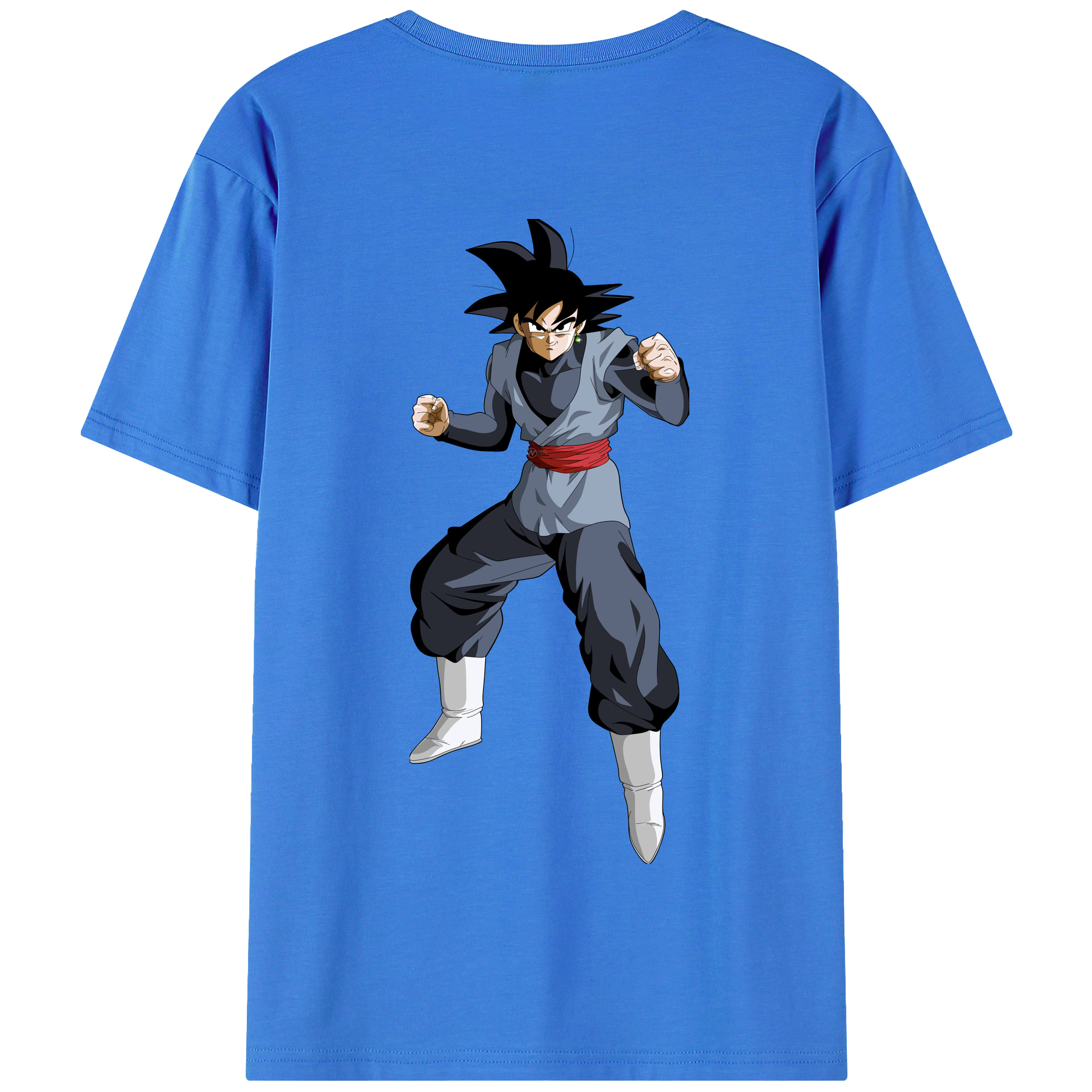 （画像用） ドラゴンボール ベジータ四世（Bejīta Yonsei）DRAGON BALL Vegeta IV 綿100％半袖Tシャツ（背面プリント）