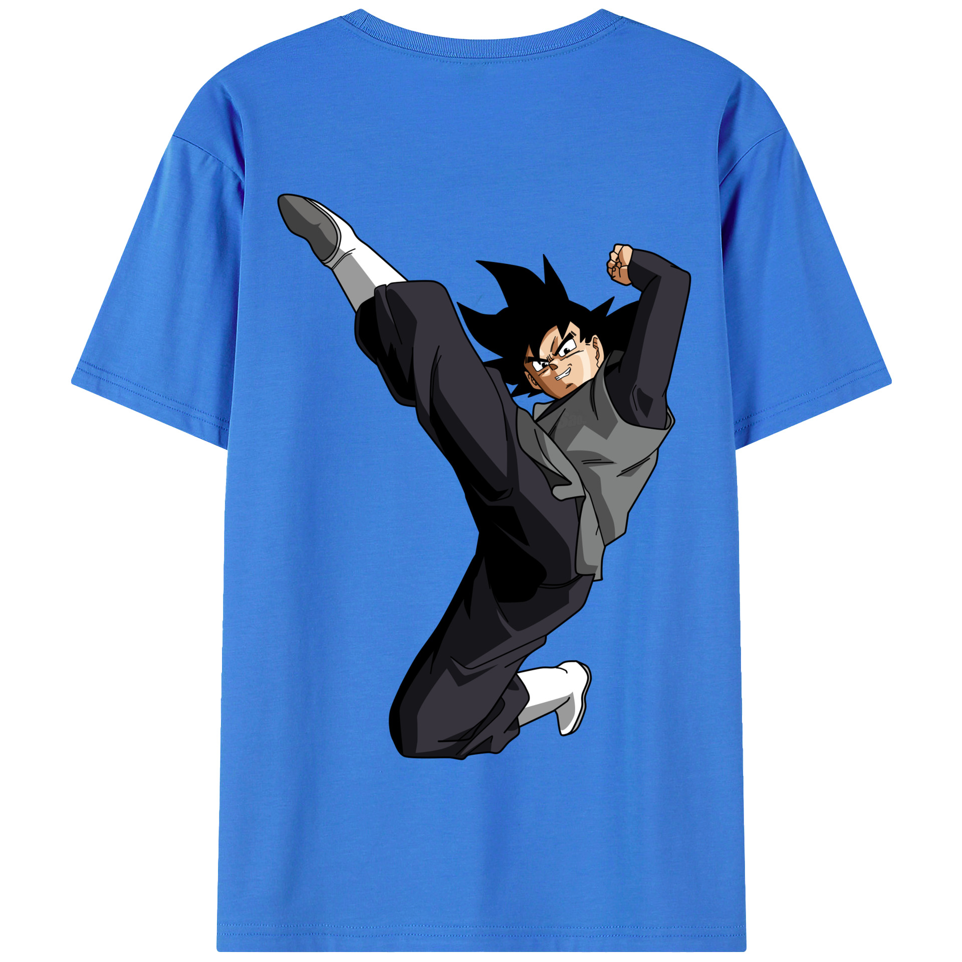 （画像用） ドラゴンボール ベジータ四世（Bejīta Yonsei）DRAGON BALL Vegeta IV 綿100％半袖Tシャツ（背面プリント）