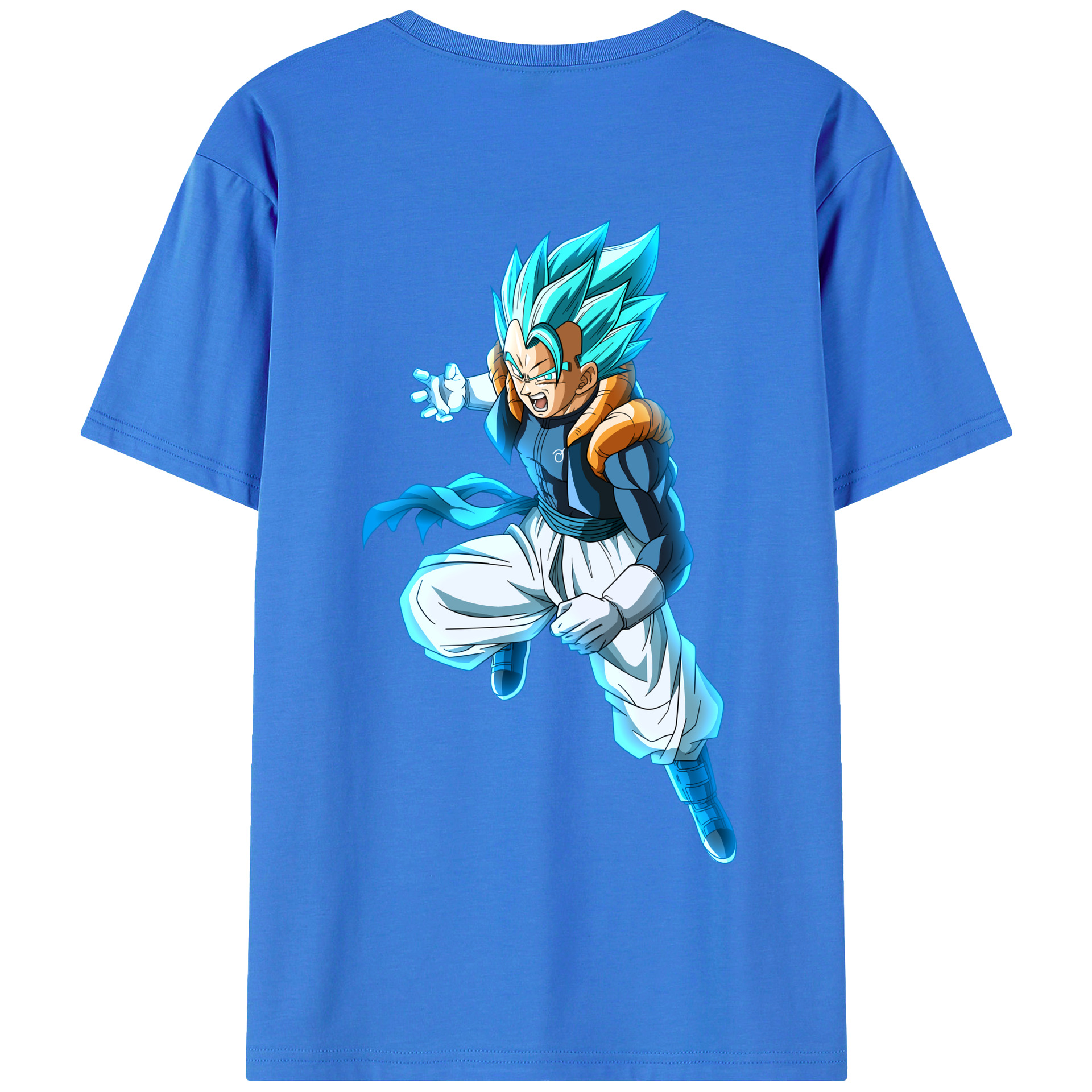 （画像用） ドラゴンボール ベジータ四世（Bejīta Yonsei）DRAGON BALL Vegeta IV 綿100％半袖Tシャツ（背面プリント）
