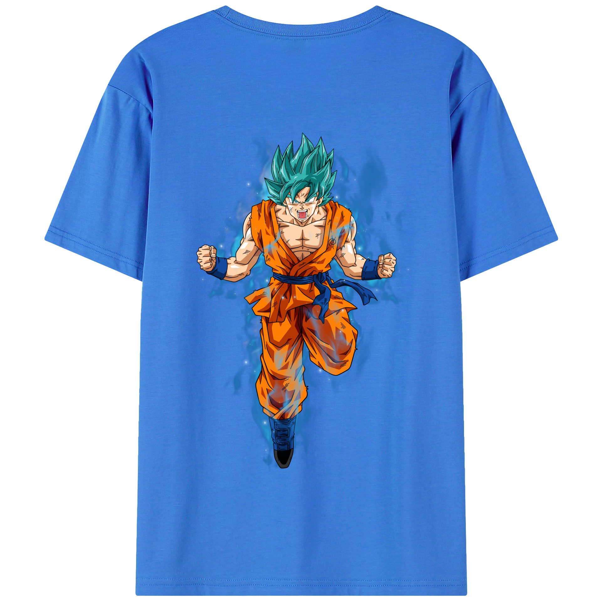 （画像用） ドラゴンボール 孫 悟飯（そんごはん）DRAGON BALL Son Gohan 綿100％半袖Tシャツ（背面プリント）