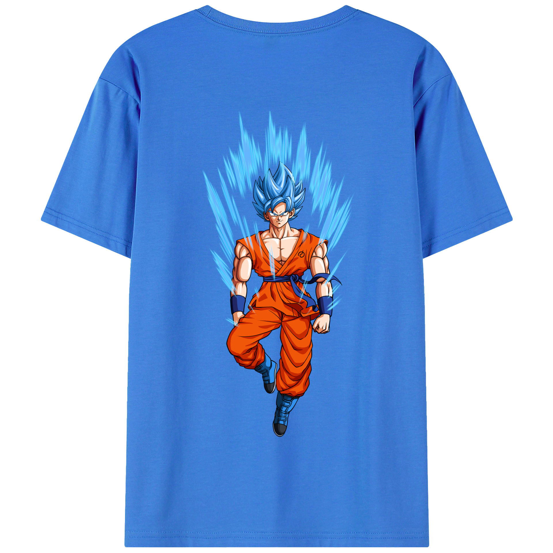 （画像用） ドラゴンボール 孫 悟飯（そんごはん）DRAGON BALL Son Gohan 綿100％半袖Tシャツ（背面プリント）
