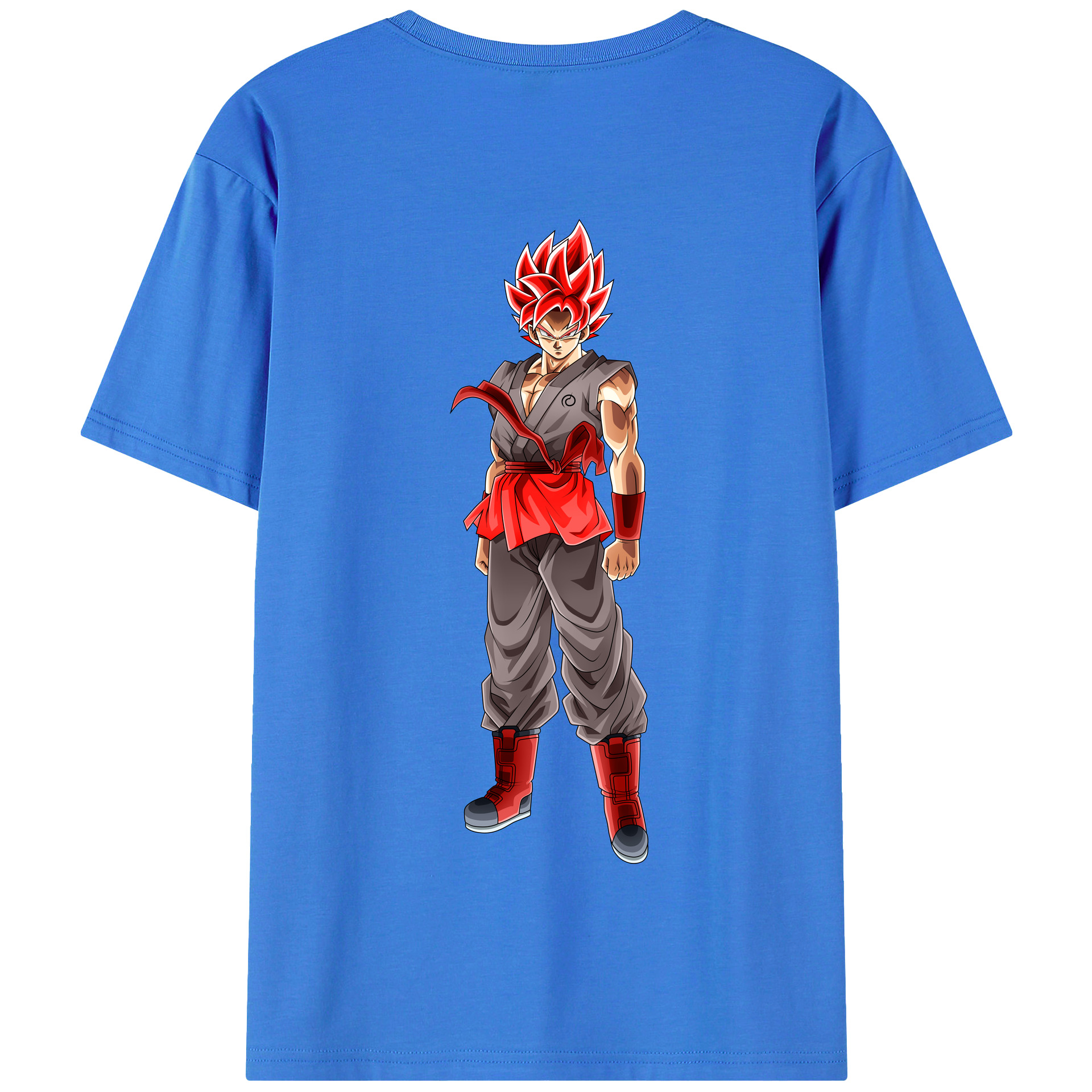 （画像用） ドラゴンボール 孫 悟飯（そんごはん）DRAGON BALL Son Gohan 綿100％半袖Tシャツ（背面プリント）