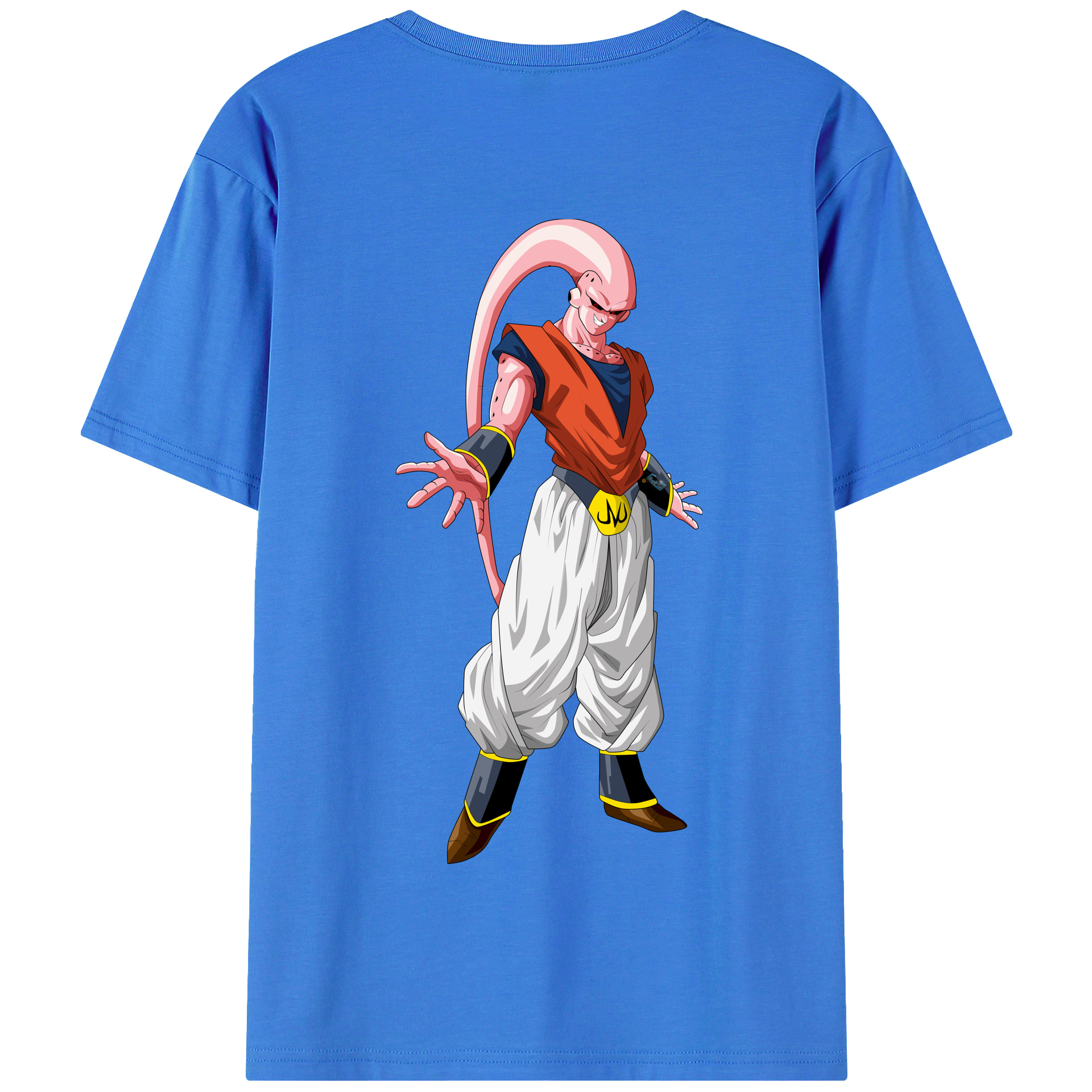 （画像用） ドラゴンボール 魔人ブウ DRAGON BALL Majin Buu 綿100％半袖Tシャツ（背面プリント）