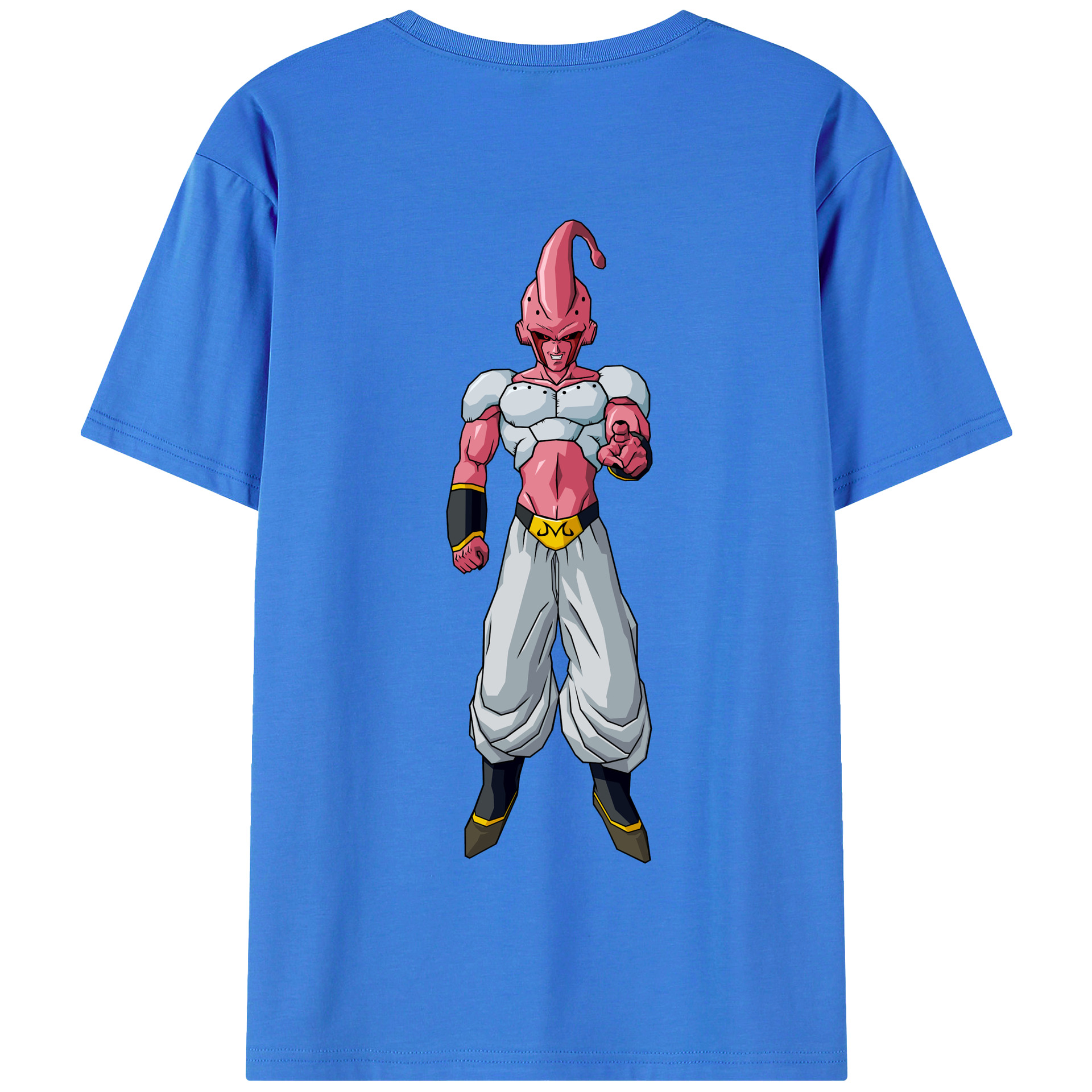 （画像用） ドラゴンボール 魔人ブウ DRAGON BALL Majin Buu 綿100％半袖Tシャツ（背面プリント）