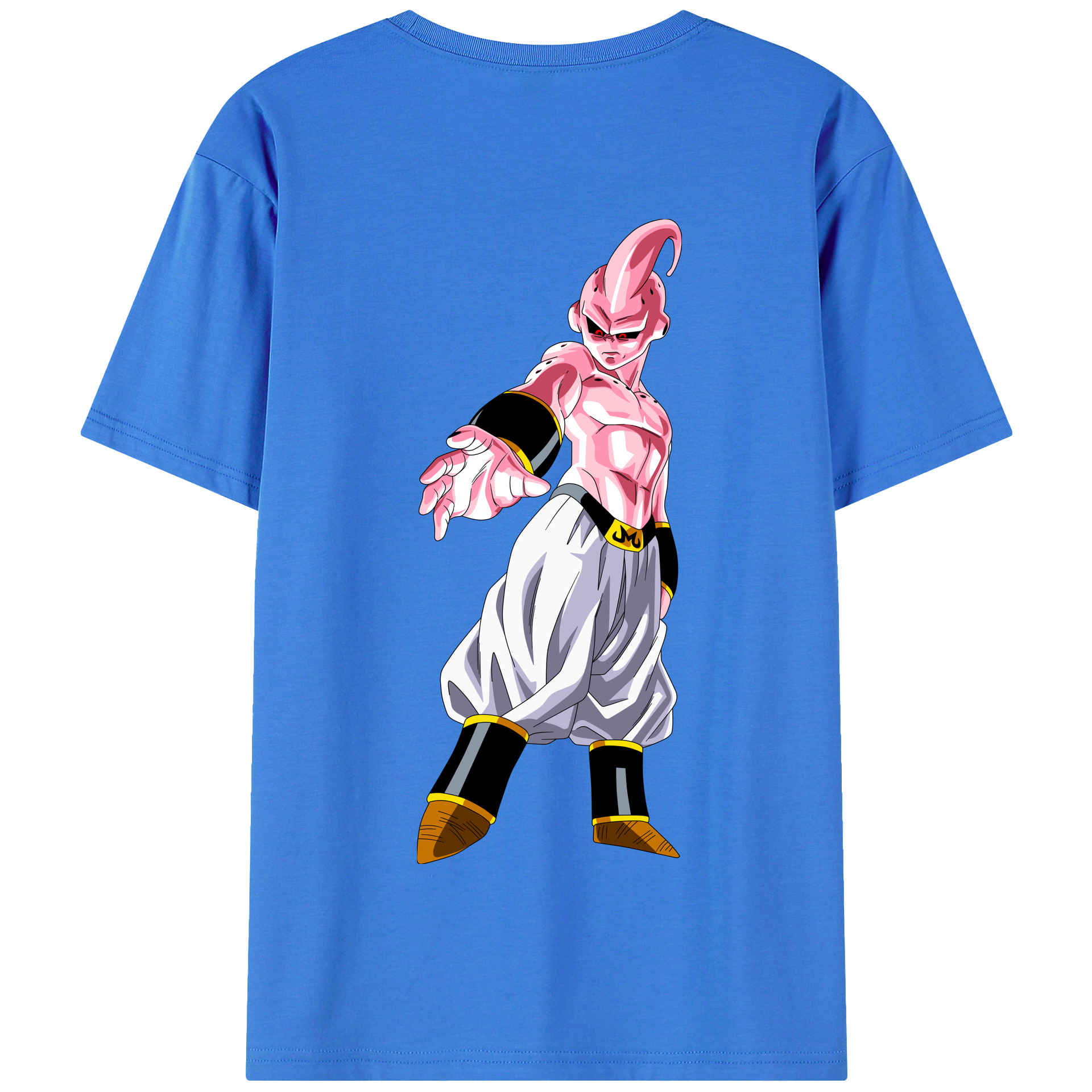 （画像用） ドラゴンボール 魔人ブウ DRAGON BALL Majin Buu 綿100％半袖Tシャツ（背面プリント）