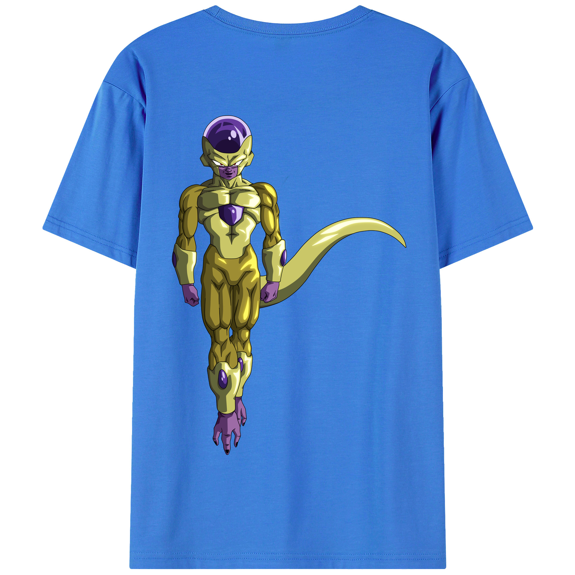 （画像用） ドラゴンボール フリーザ DRAGON BALL Frieza 綿100％半袖Tシャツ（背面プリント）