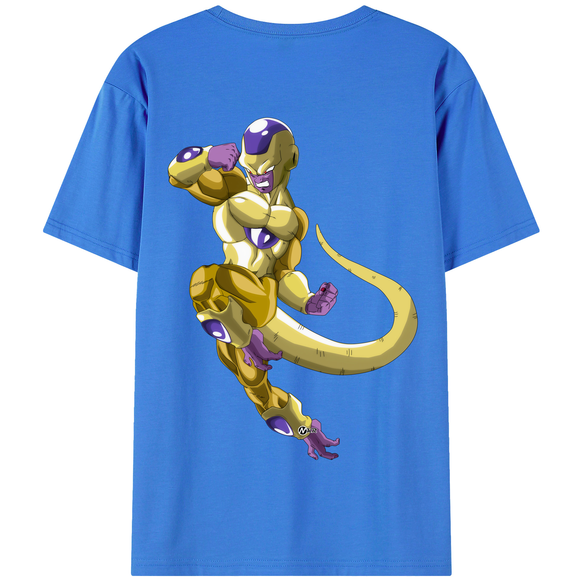 （画像用） ドラゴンボール フリーザ DRAGON BALL Frieza 綿100％半袖Tシャツ（背面プリント）