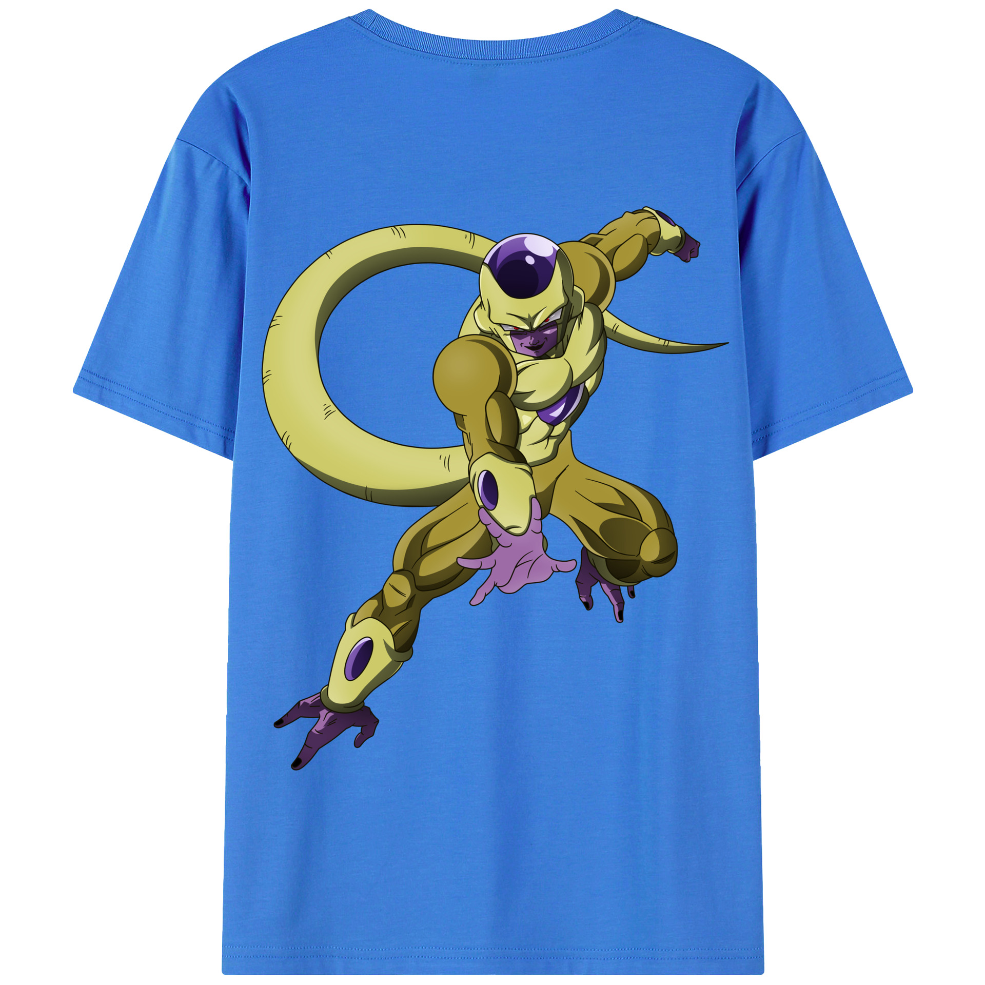 （画像用） ドラゴンボール フリーザ DRAGON BALL Frieza 綿100％半袖Tシャツ（背面プリント）