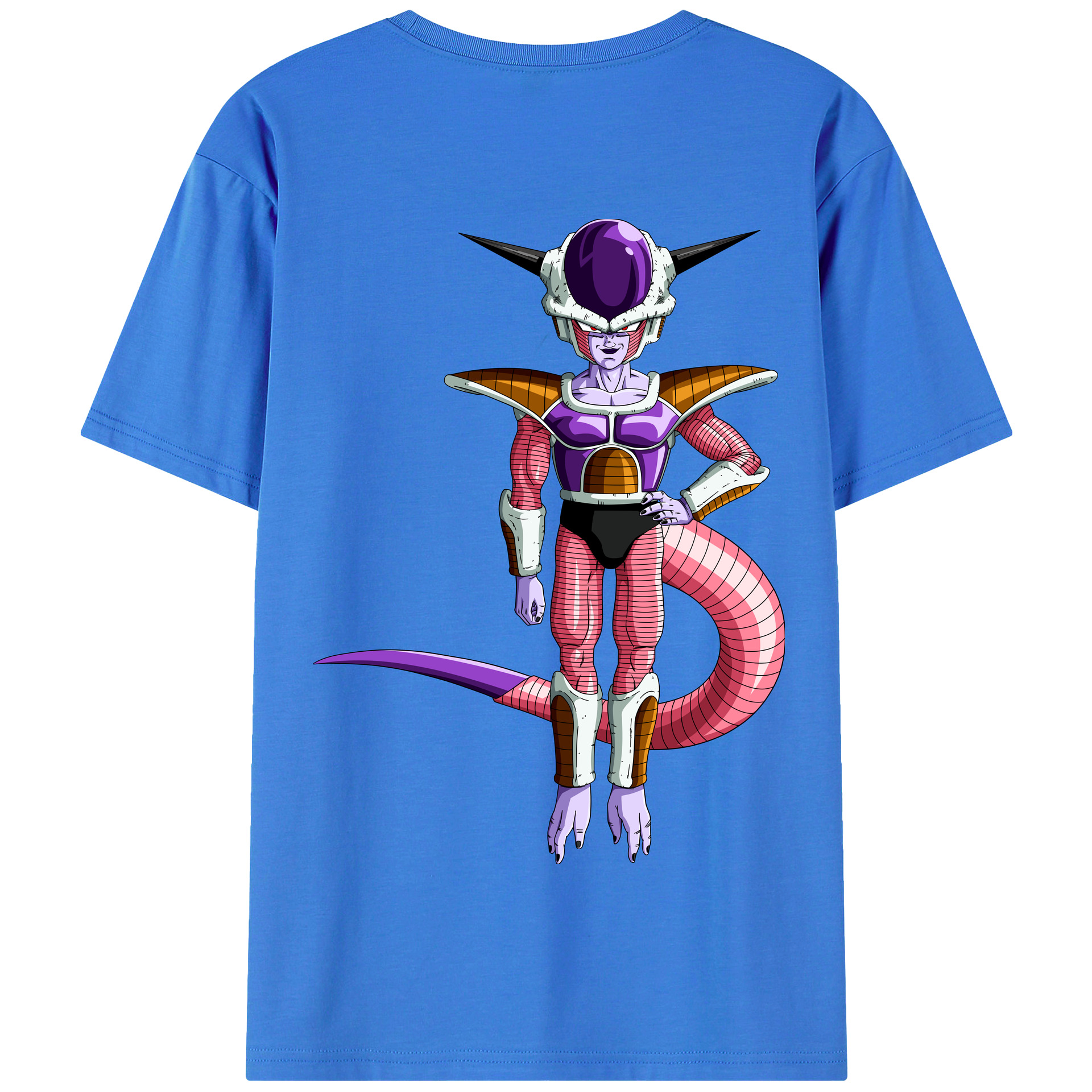 ドラゴンボール フリーザ DRAGON BALL Frieza 綿100％半袖Tシャツ（背面プリント）