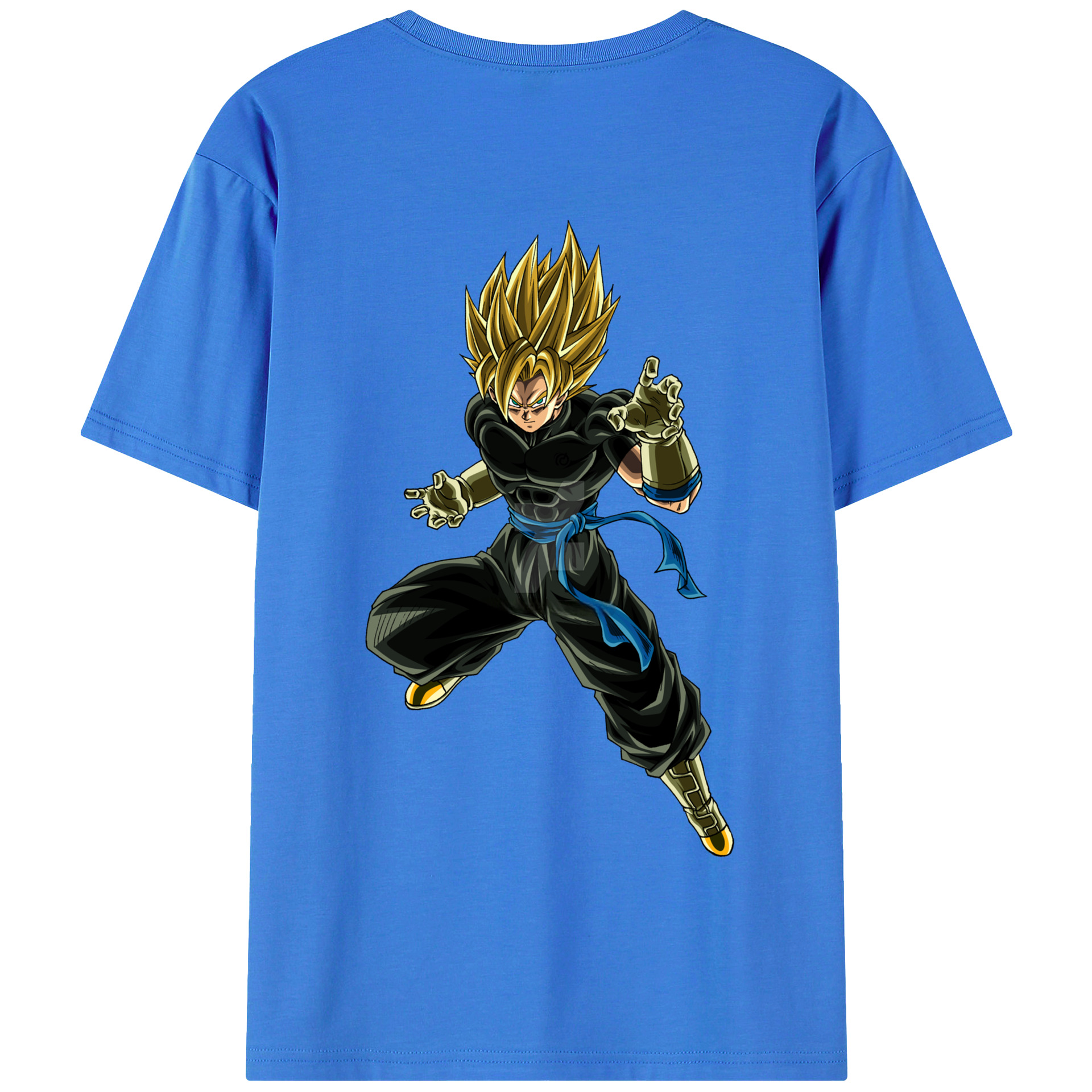 （画像用） ドラゴンボール ベジット DRAGON BALL Vegetto 綿100％半袖Tシャツ（背面プリント）