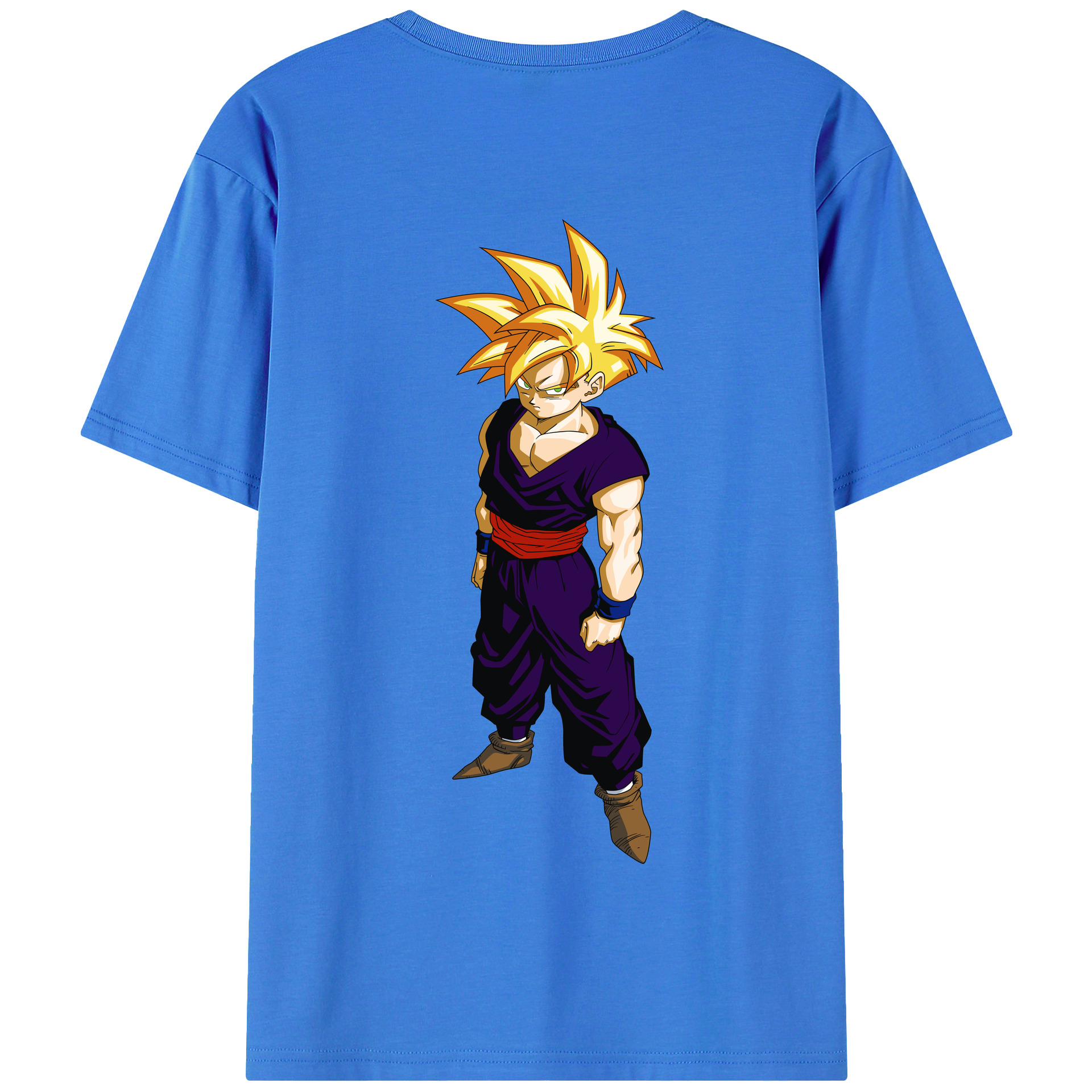 （画像用） ドラゴンボール ベジット DRAGON BALL Vegetto 綿100％半袖Tシャツ（背面プリント）