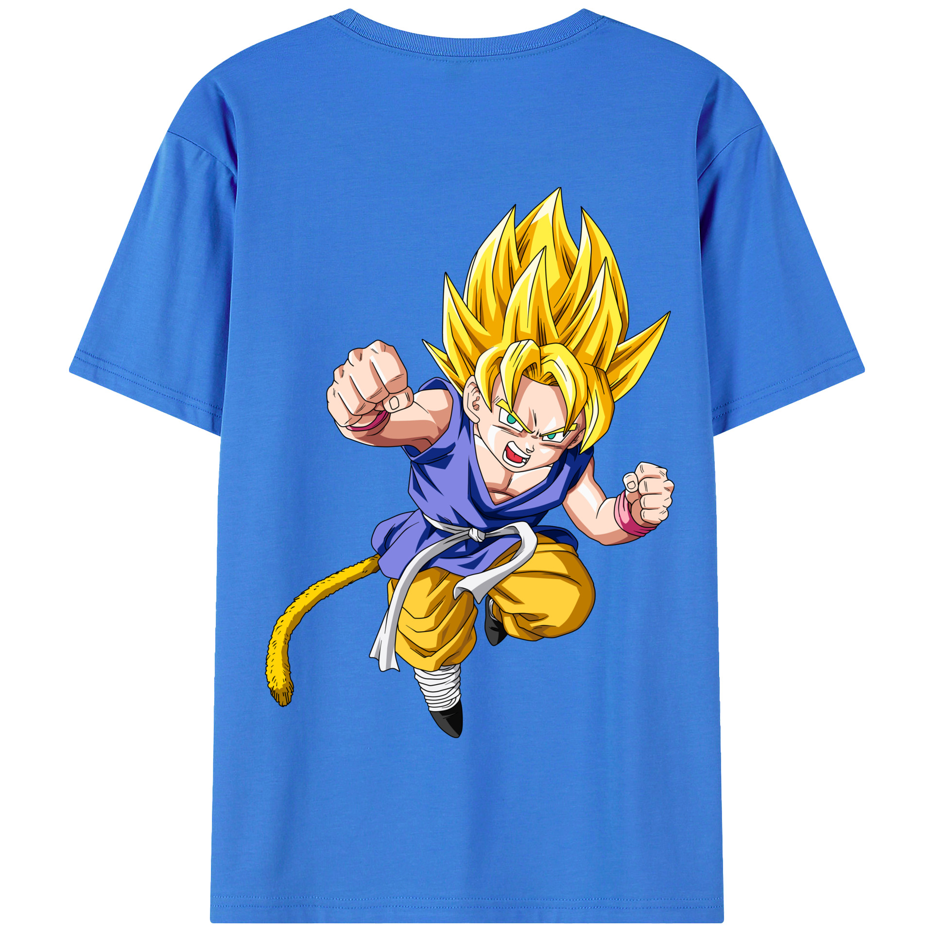 （画像用） ドラゴンボール ベジット DRAGON BALL Vegetto 綿100％半袖Tシャツ（背面プリント）